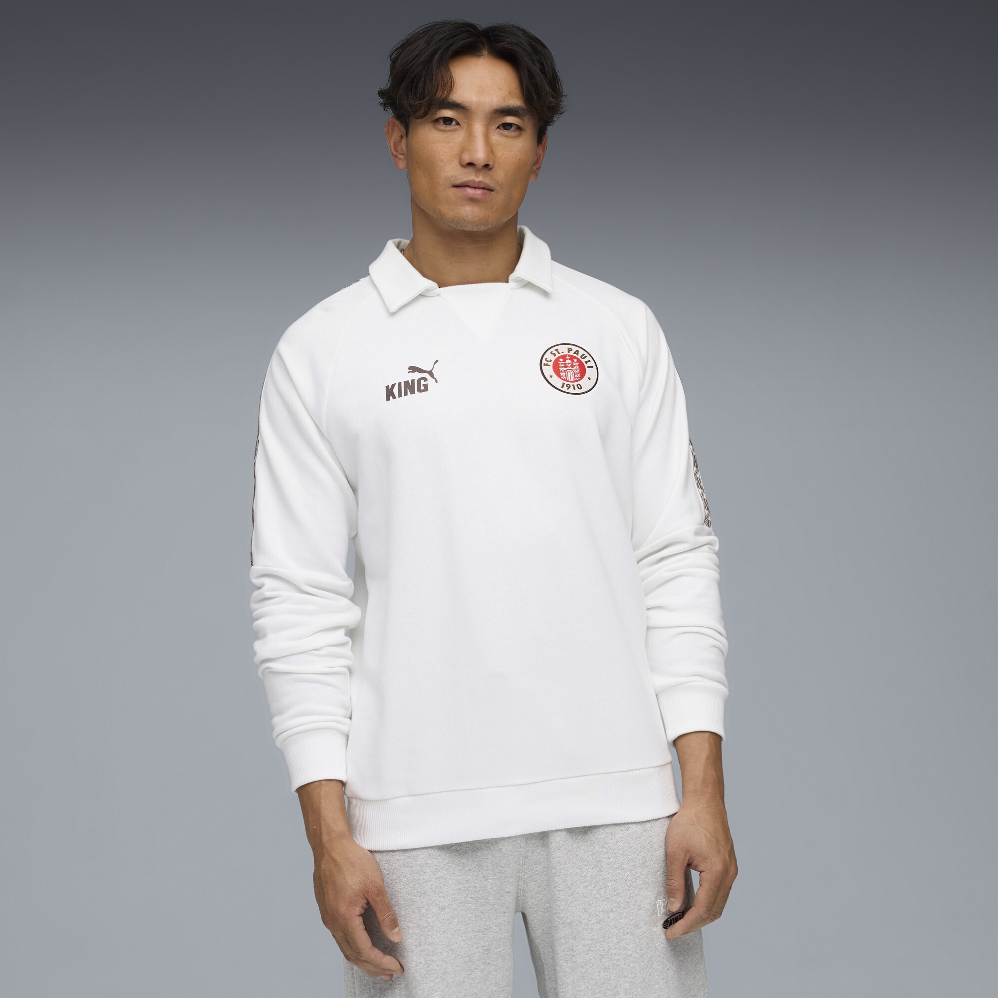 PUMA Sweatshirt »FC St. Pauli KING Drill Top Herren«