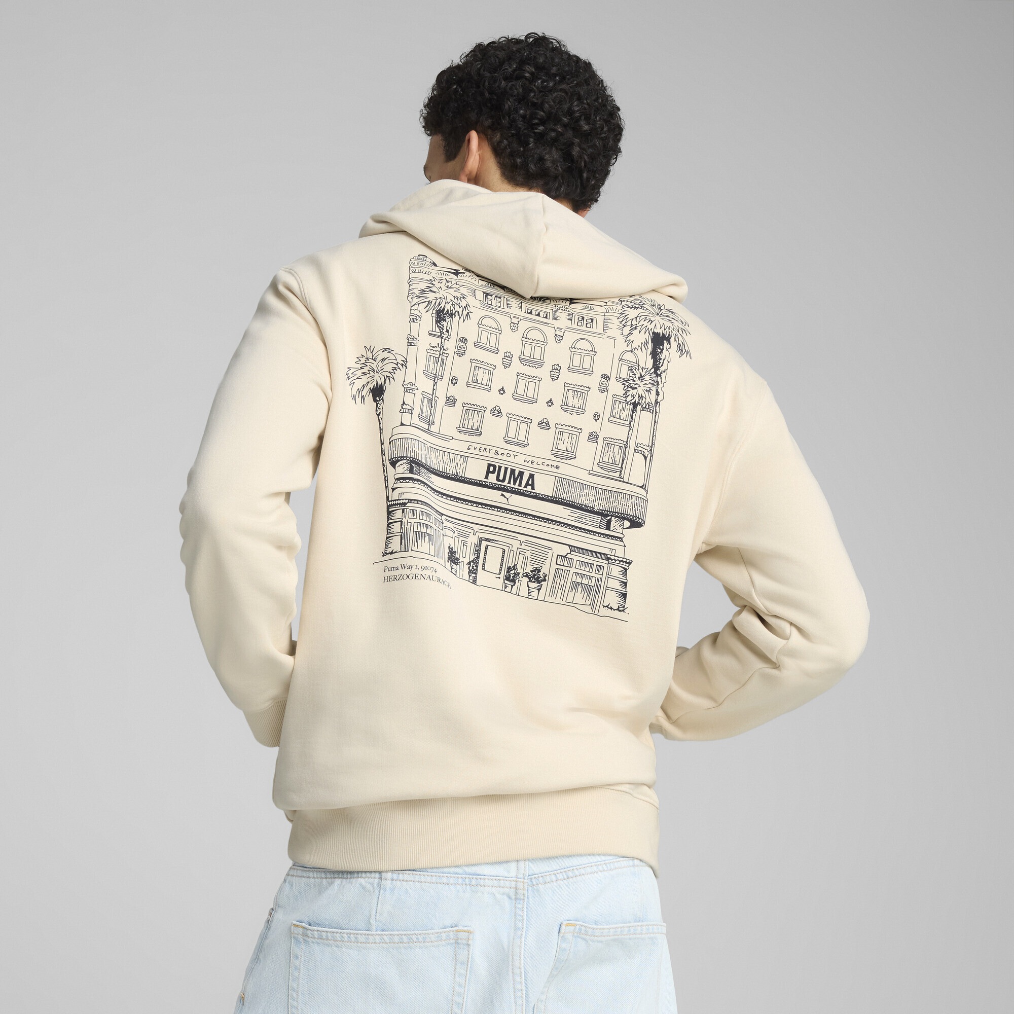 PUMA Hoodie »GRAPHICS PUMA Hotel Hoodie Herren«