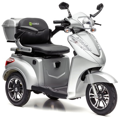 ECONELO Elektromobil »Seniorenmobil S1000«, (mit Topcase)