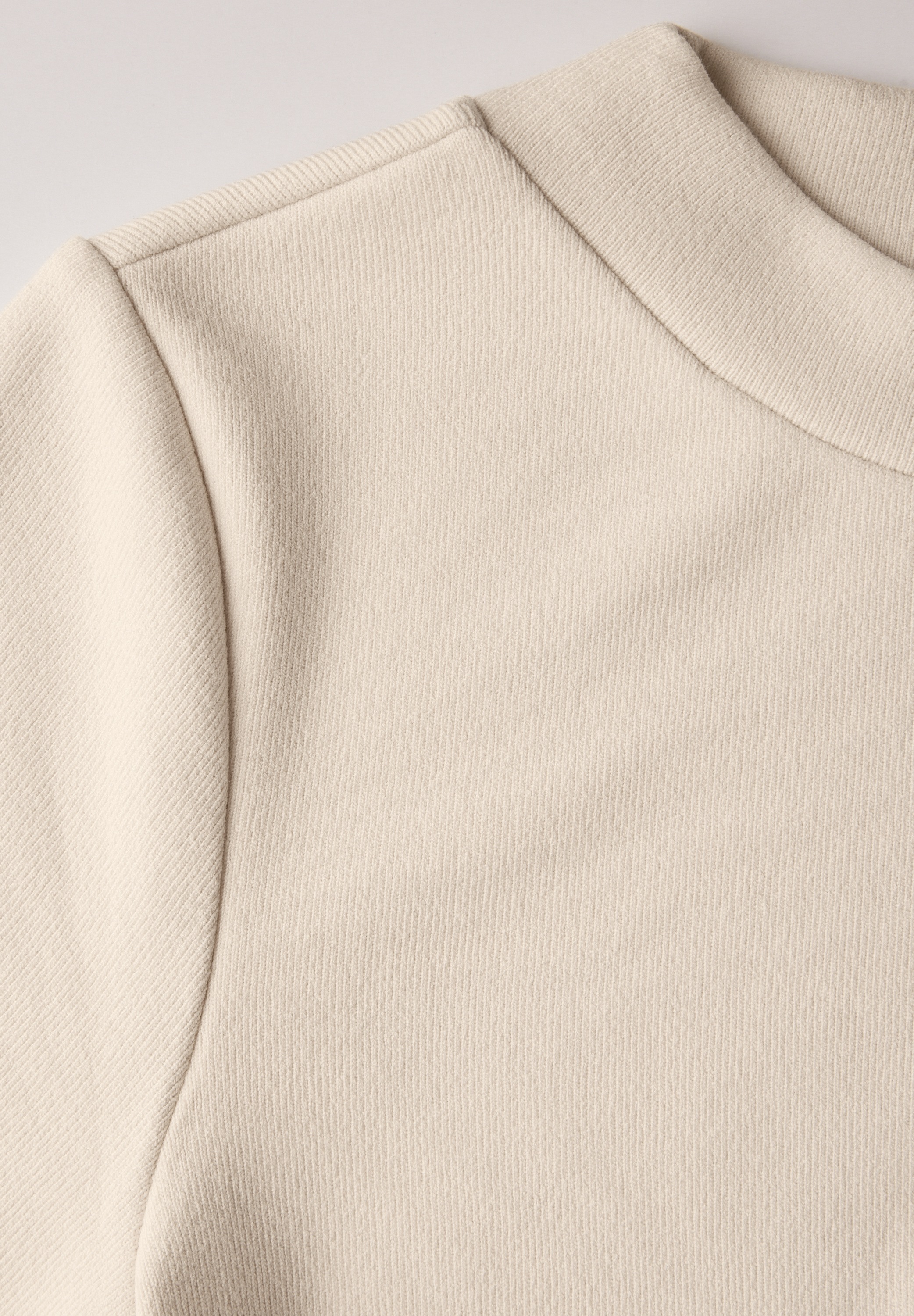 STREET ONE STUDIO T-Shirt, aus elastischem Materialmix