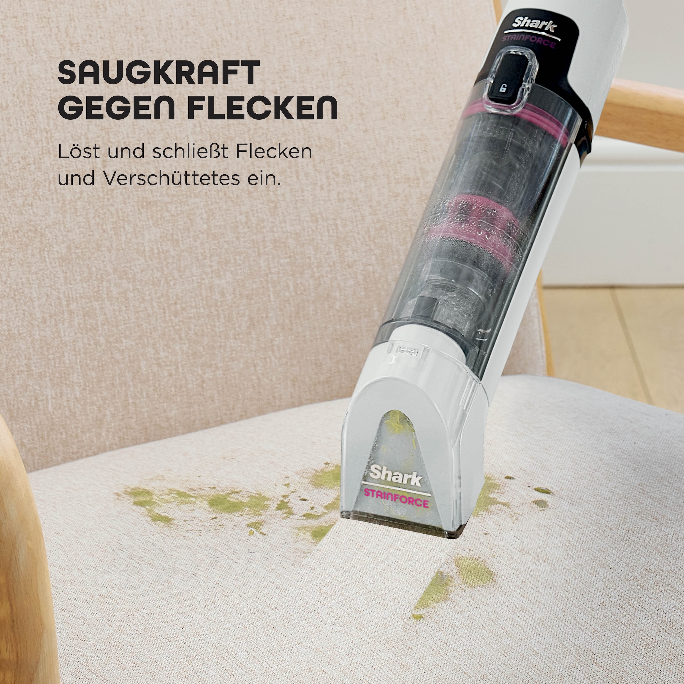 Shark Wasch-Sauger »Shark StainForce kabelloses System zur Fleckenentfernung - HX100EUT«