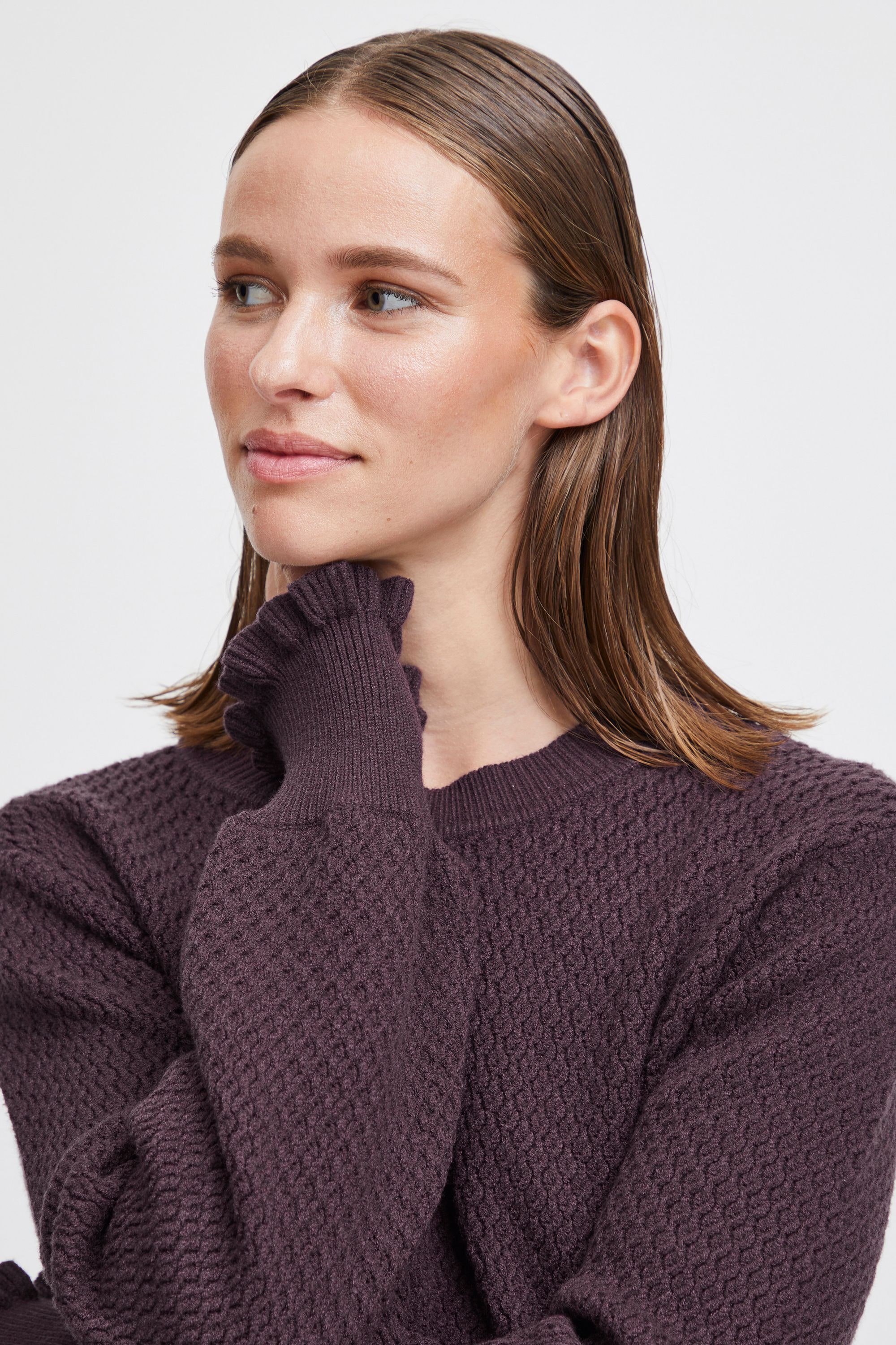 b.young Strickfleece-Pullover »Strickpullover BYMilo«