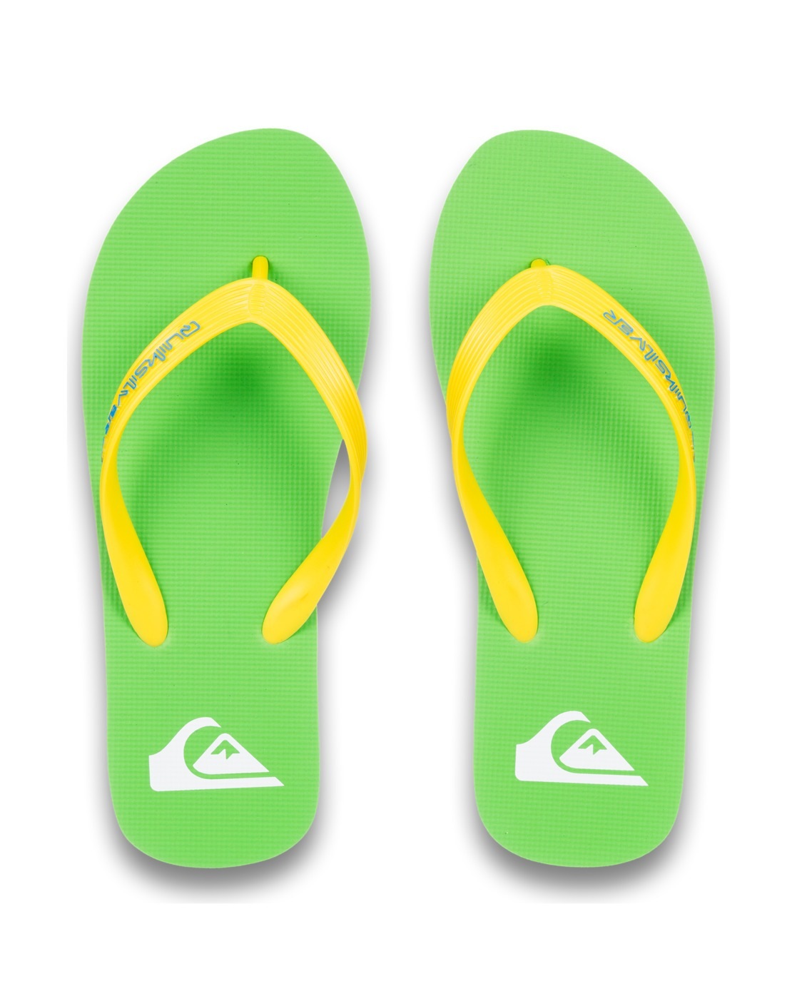 Sandale QUIKSILVER "Molokai Core", Herren, Gr. 12(45), bunt (grün, gelb), Obermaterial:Obermaterial: Synthetikmaterial / Außensohle: Moosgummi;, Schuhe Sandale 2