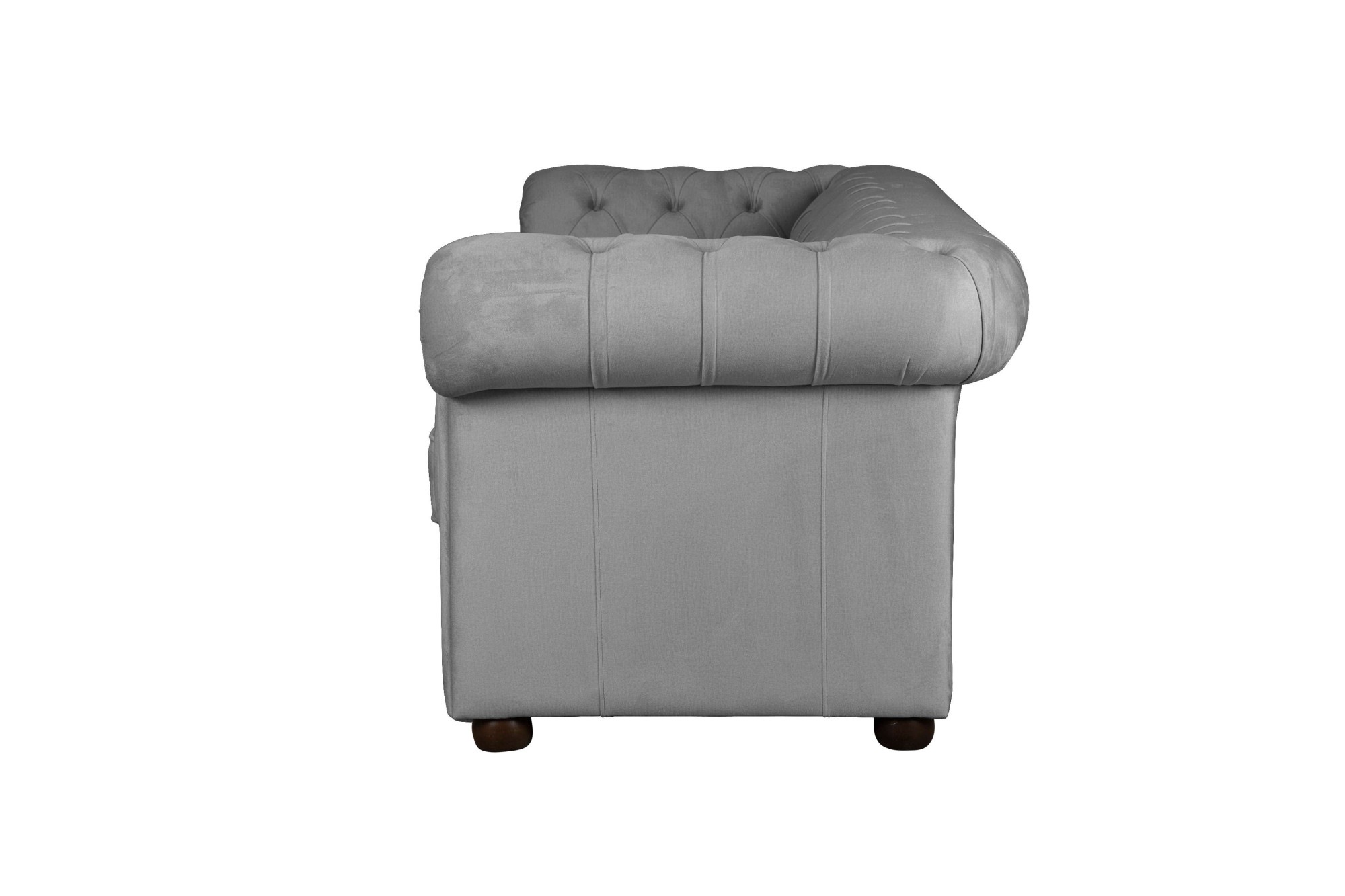 Home affaire 2-Sitzer »CHARENTE, Chesterfield-Sofa, Wellenfederung, Maße: B/T/H: 147/89/74 cm«, mit edler Knopfheftung und typischen Armlehnen