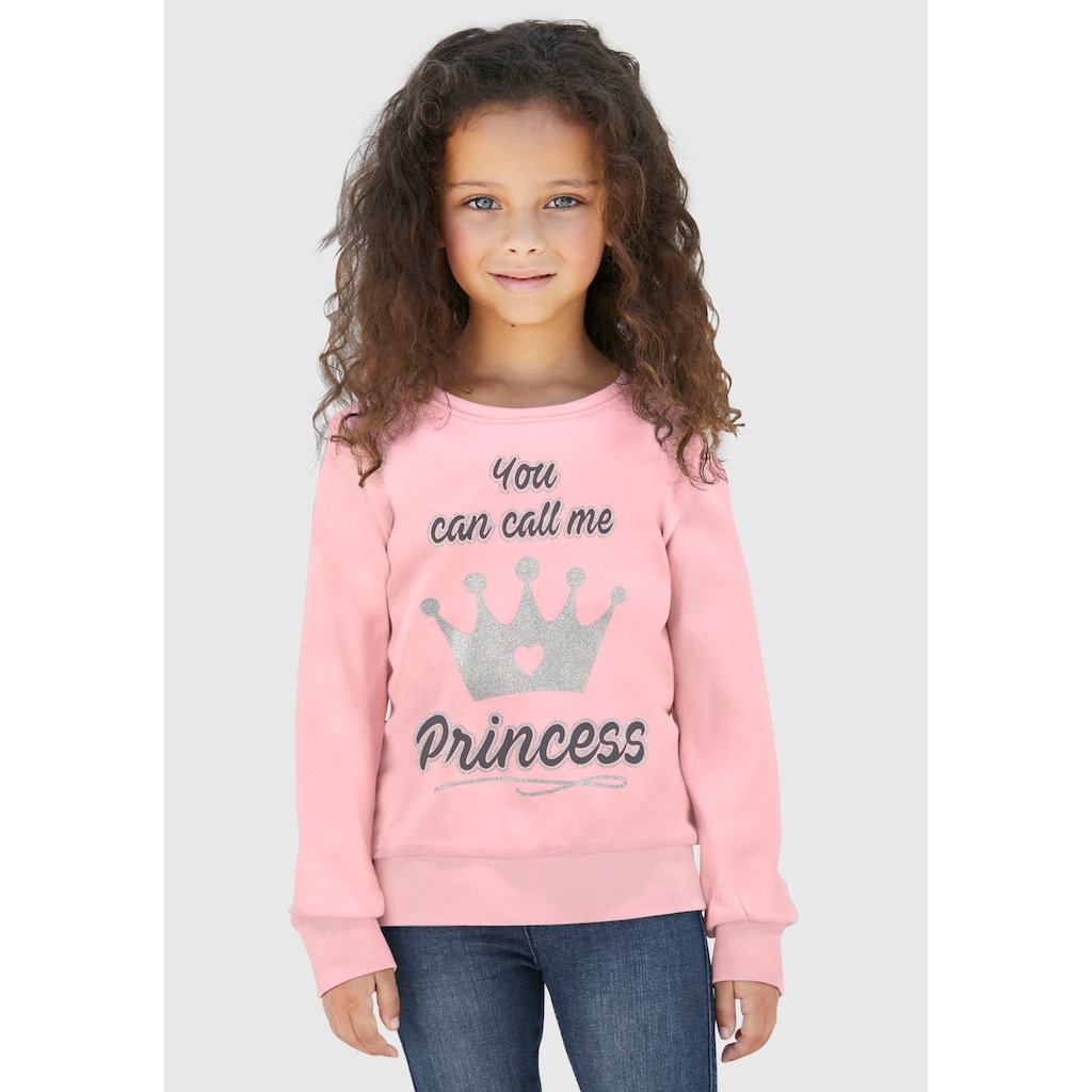 KIDSWORLD Langarmshirt »YOU CAN CALL ME PRINCESS«