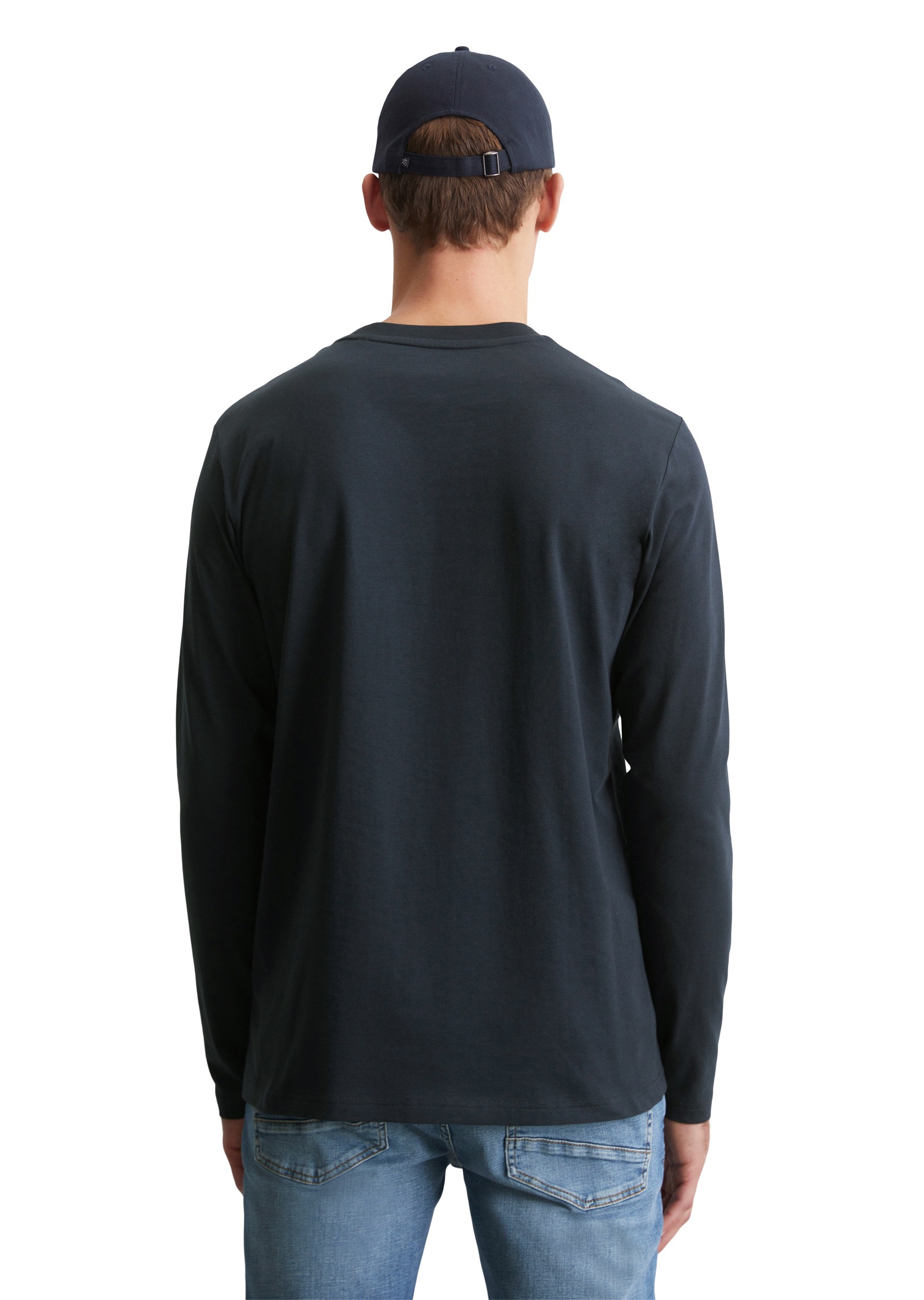 Marc O'Polo Langarmshirt »aus reiner Bio-Baumwolle«
