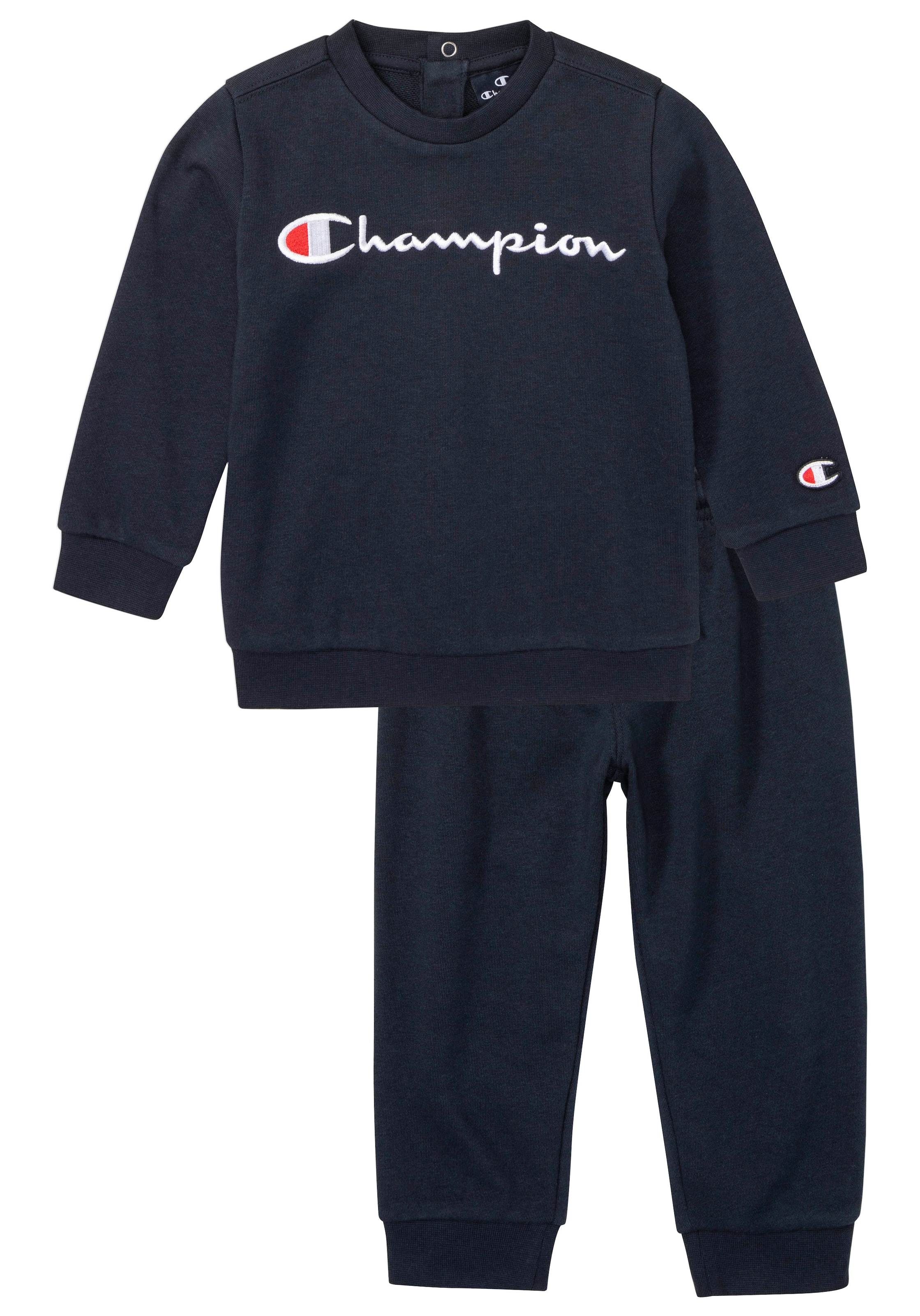 Champion Trainingsanzug »Icons Toddler Crewneck Suit« auf Rechnung kaufen |  BAUR