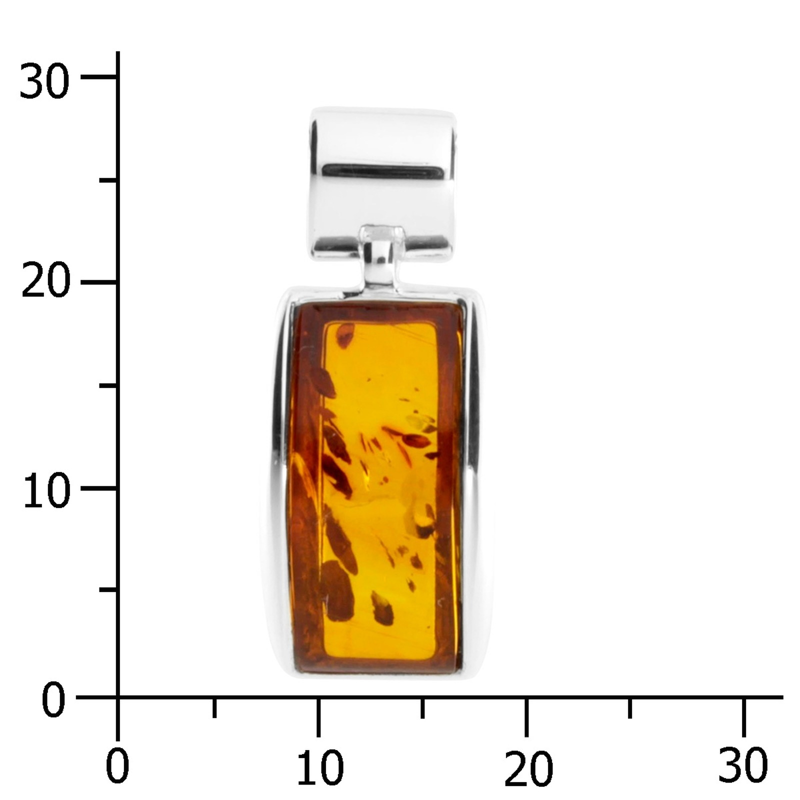 OSTSEE-SCHMUCK Kettenanhänger »- Feikje - Silber 925/000 - Bernstein« ()