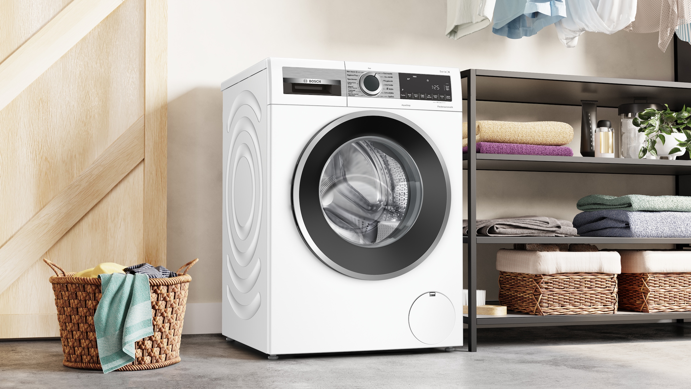 BOSCH Waschmaschine Serie 6 »WGG256Z41« 10 kg 1600 U/min