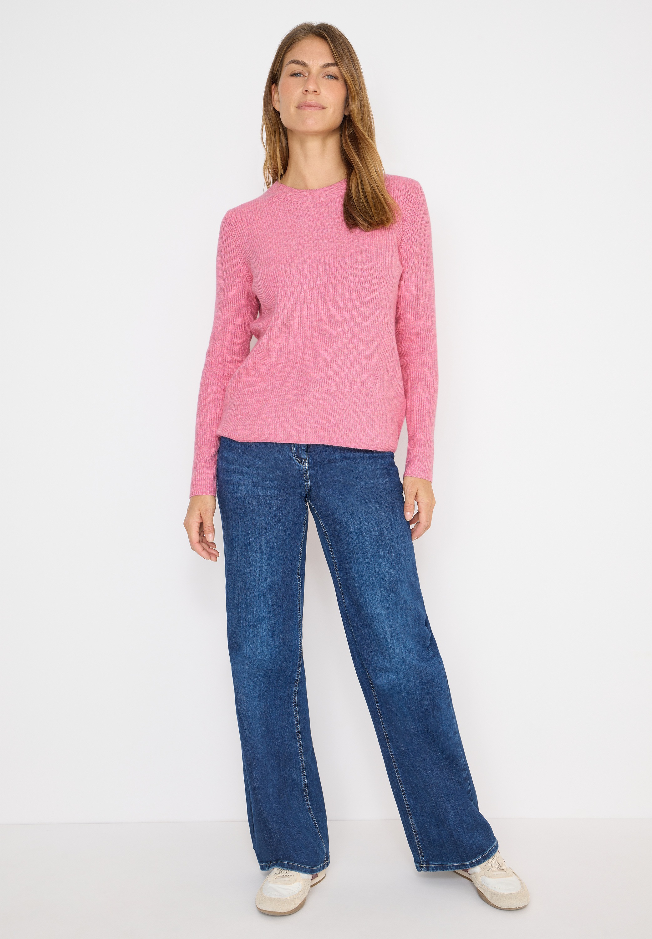 Cecil Strickpullover, mit Rundhalsausschnitt