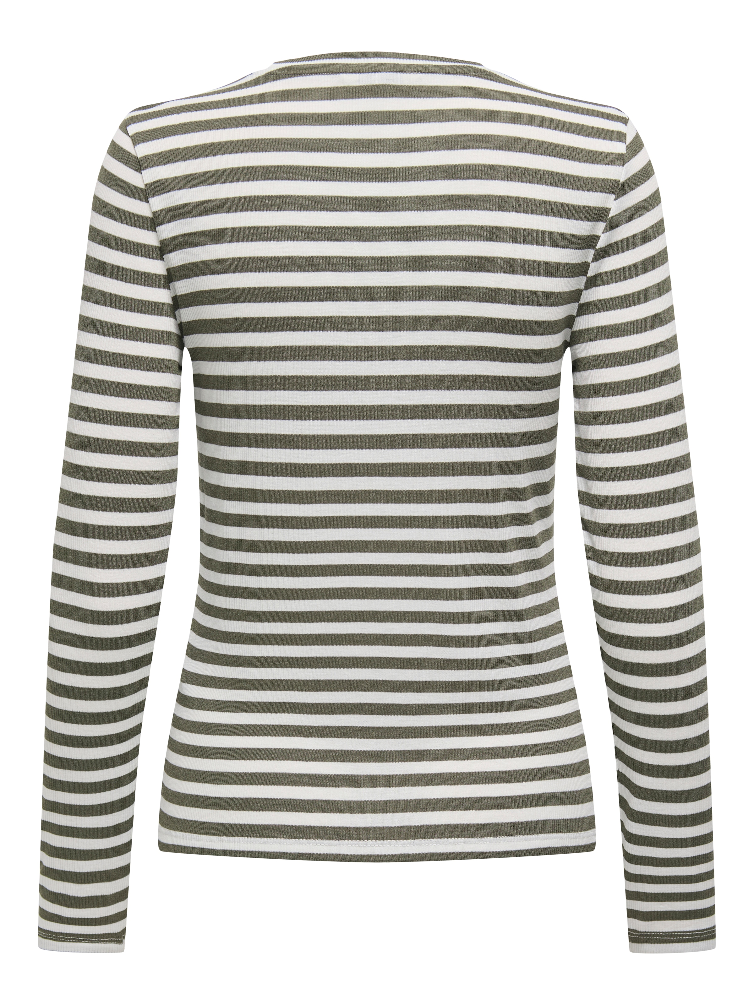 ONLY Langarmshirt »ONLMAI STRIPE L/S TOP JRS NOOS«