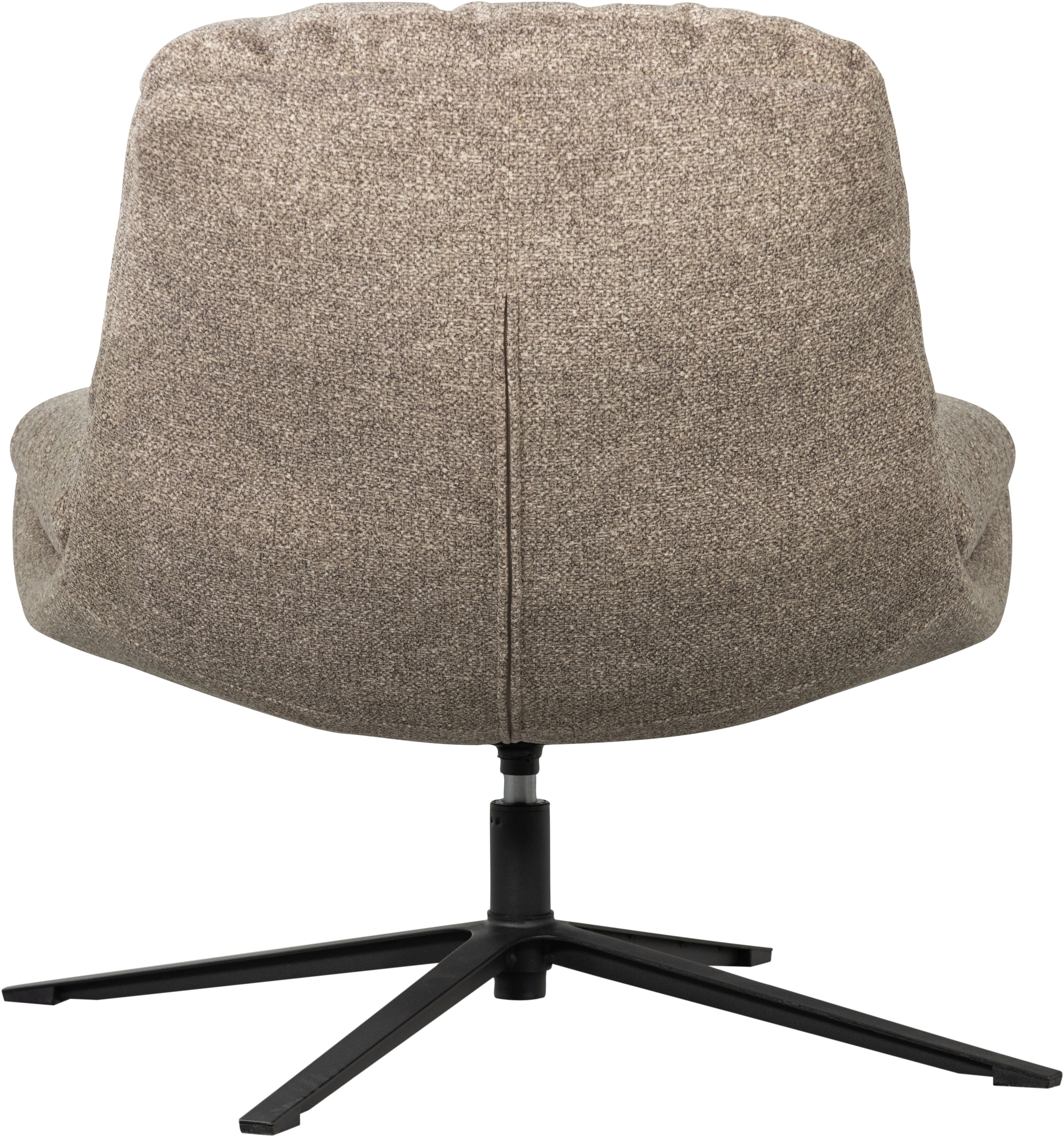 WOOOD Drehsessel »Arve mit Gewebtem Bezug und Drehmechanismus B 82 x T 87 x H 86 cm« Sehr hohe Verschleißfestigkeit, Tragkraft 120 kg, Metallgestell