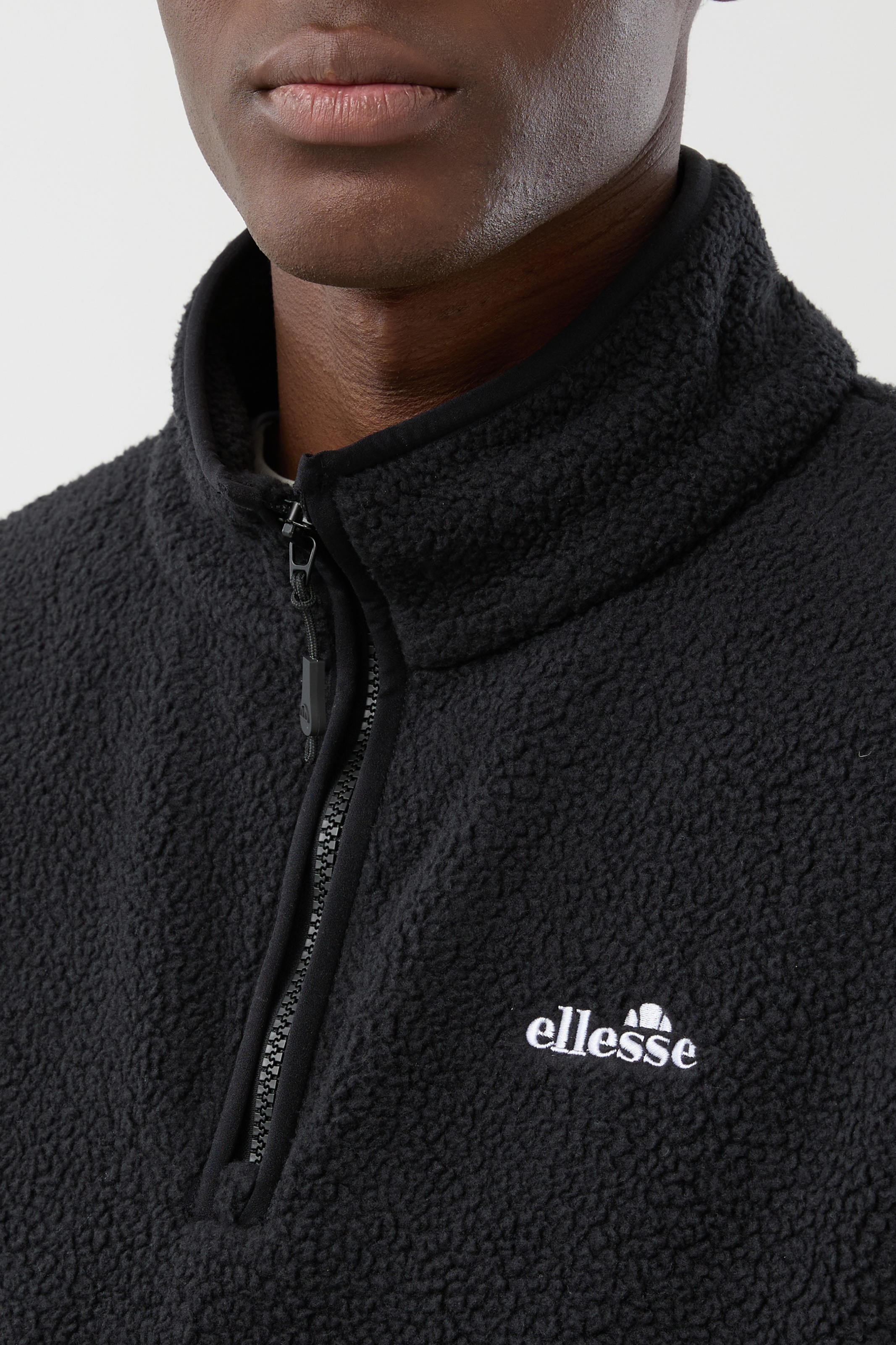 Ellesse Fleecepullover »Albavilla Microfleece«, wasserabweisend, windabweisend, atmungsaktiv, wärmend
