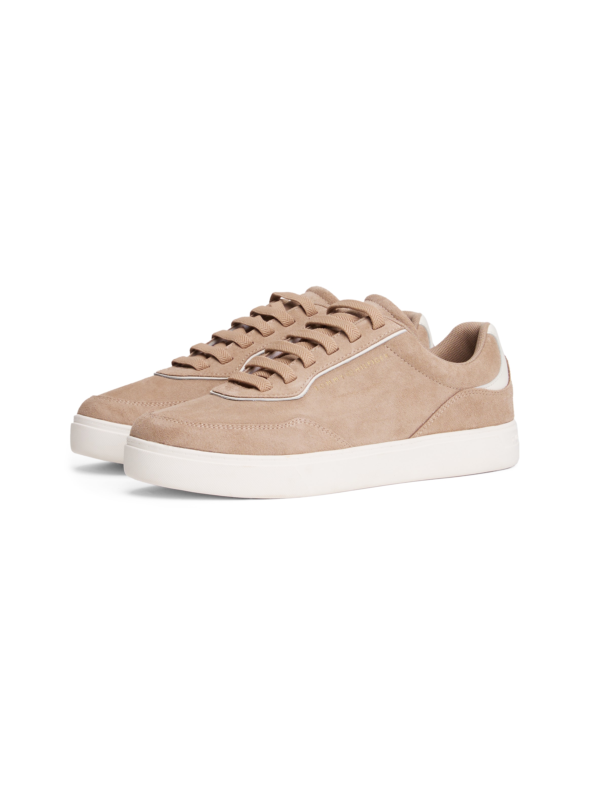 Tommy Hilfiger Plateausneaker "CASUAL SUEDE SNEAKER", Freizeitschuh, Halbsc günstig online kaufen
