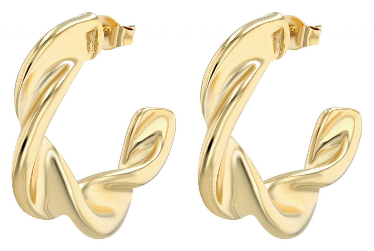 Adelia´s Paar Creolen »Damen Creolen aus Edelstahl«