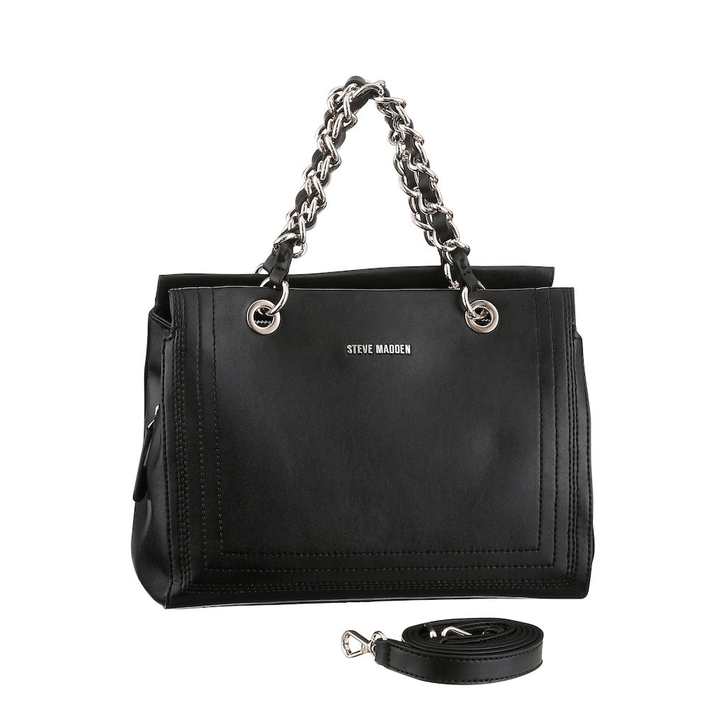 STEVE MADDEN Henkeltasche »BVALSTC«, mit modischen Kettendetails