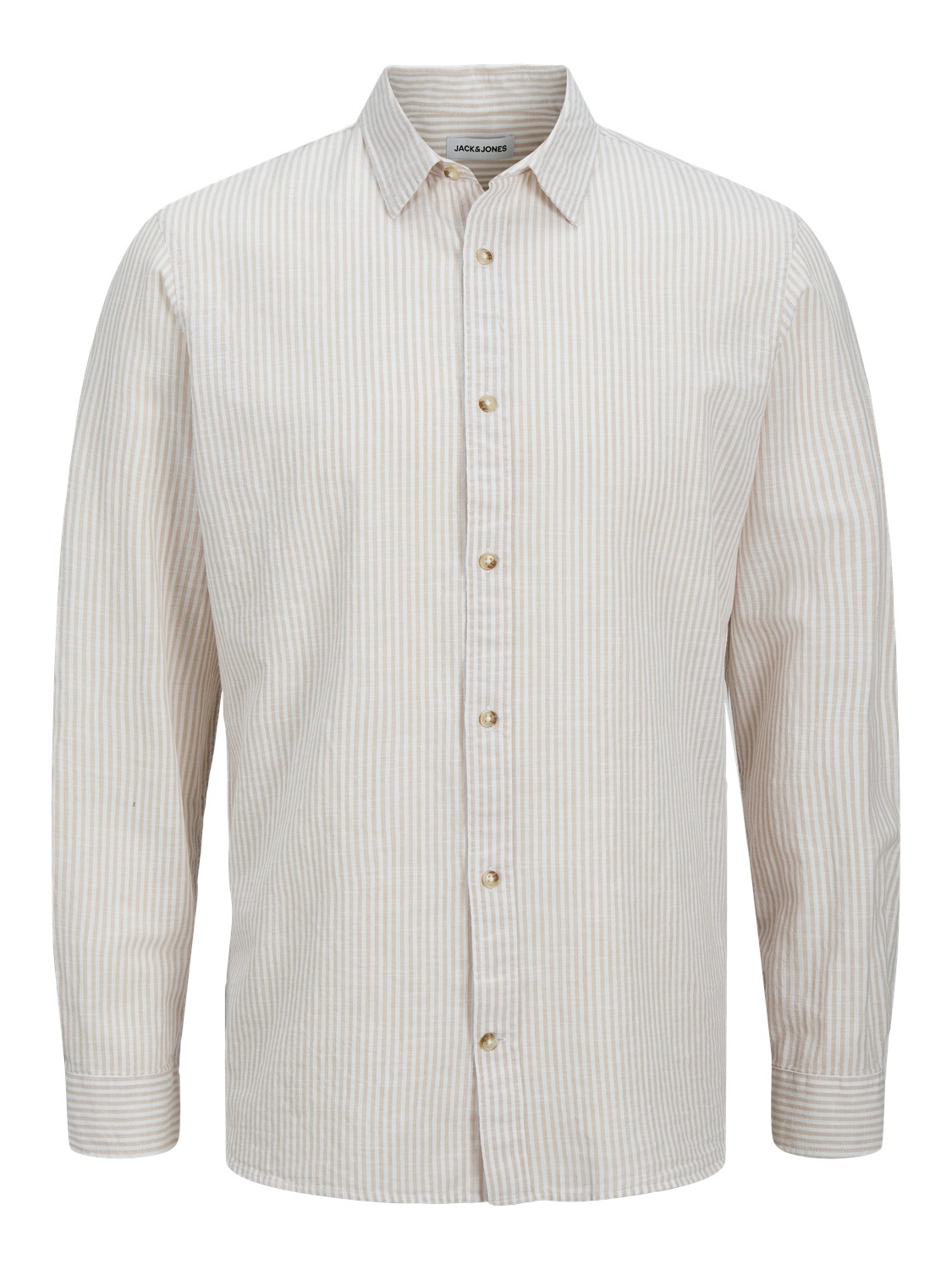 Jack & Jones Langarmhemd »JJESUMMER SHIRT LS SN«, mit Hemdkragen