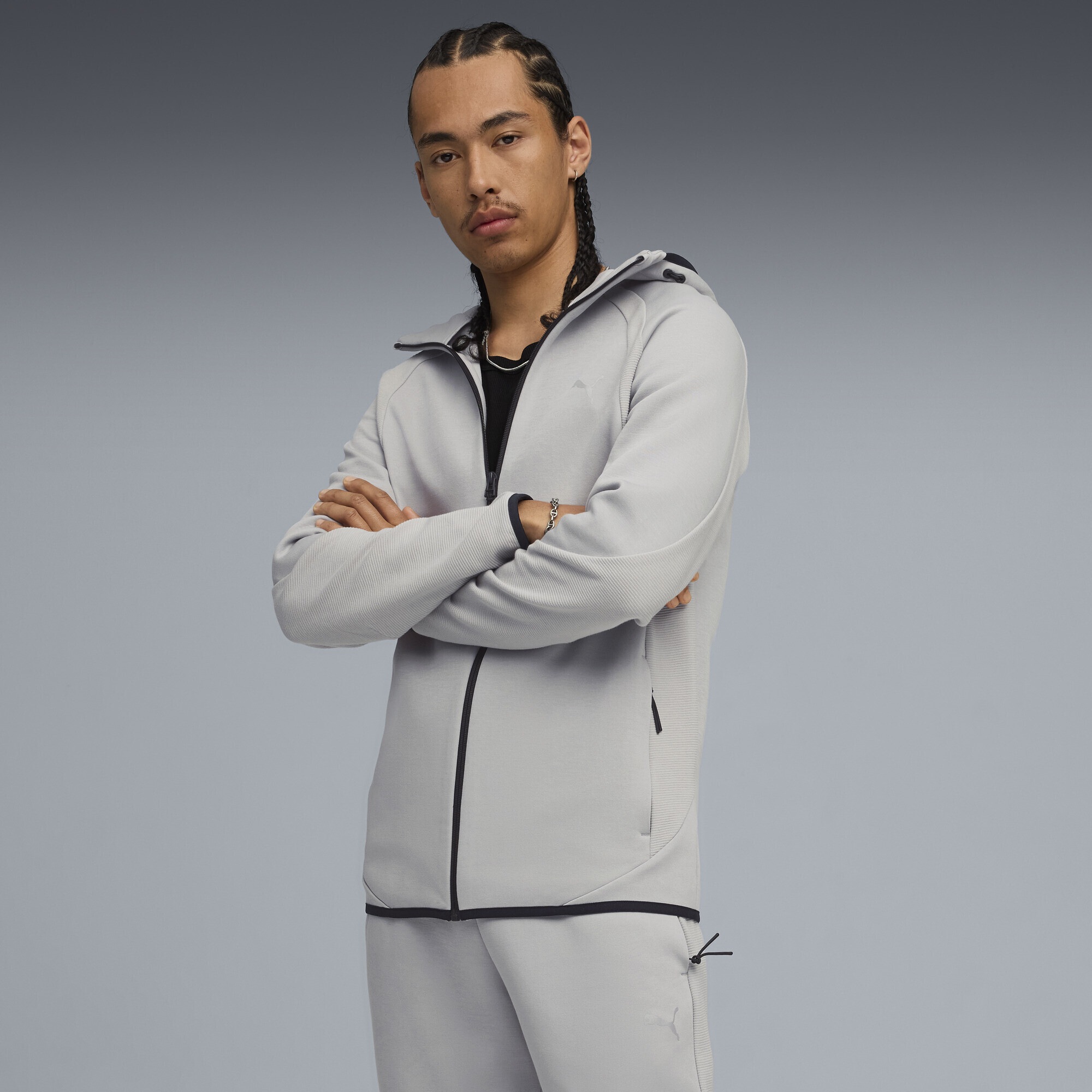 PUMA Sweatjacke "Evostripe Hoodie Herren" günstig online kaufen