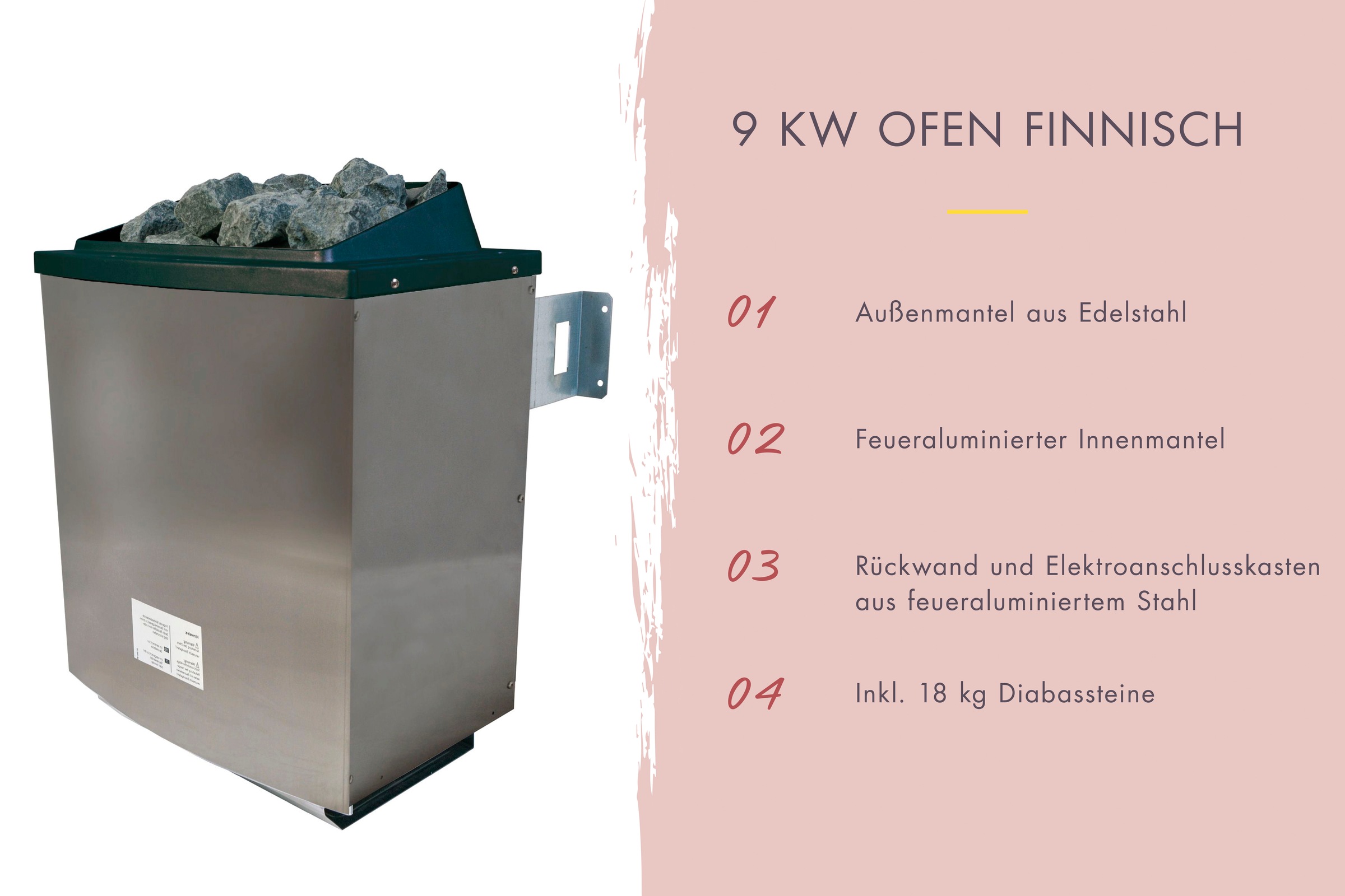 Karibu Saunahaus »»Talo 6« mit Iso-Tür, naturbelassen«