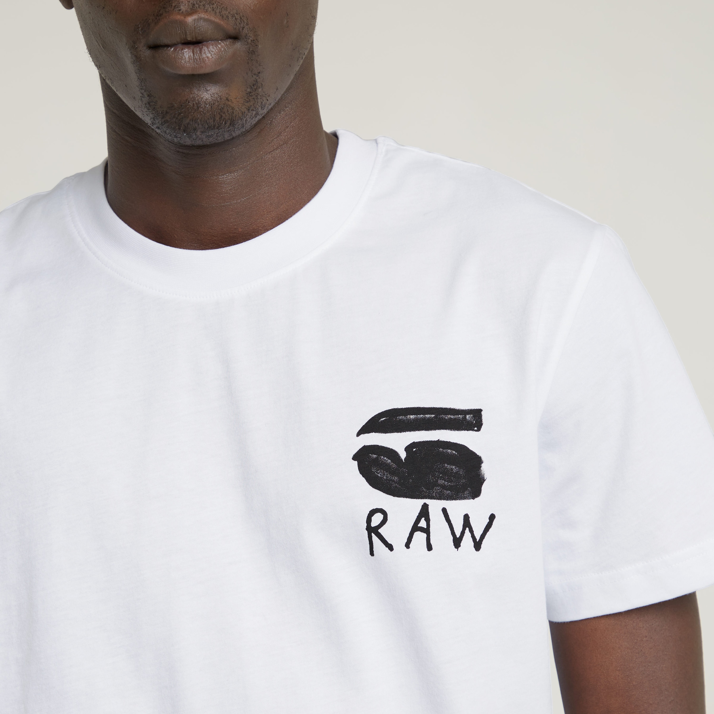 G-STAR T-Shirt »Burger Back Print«