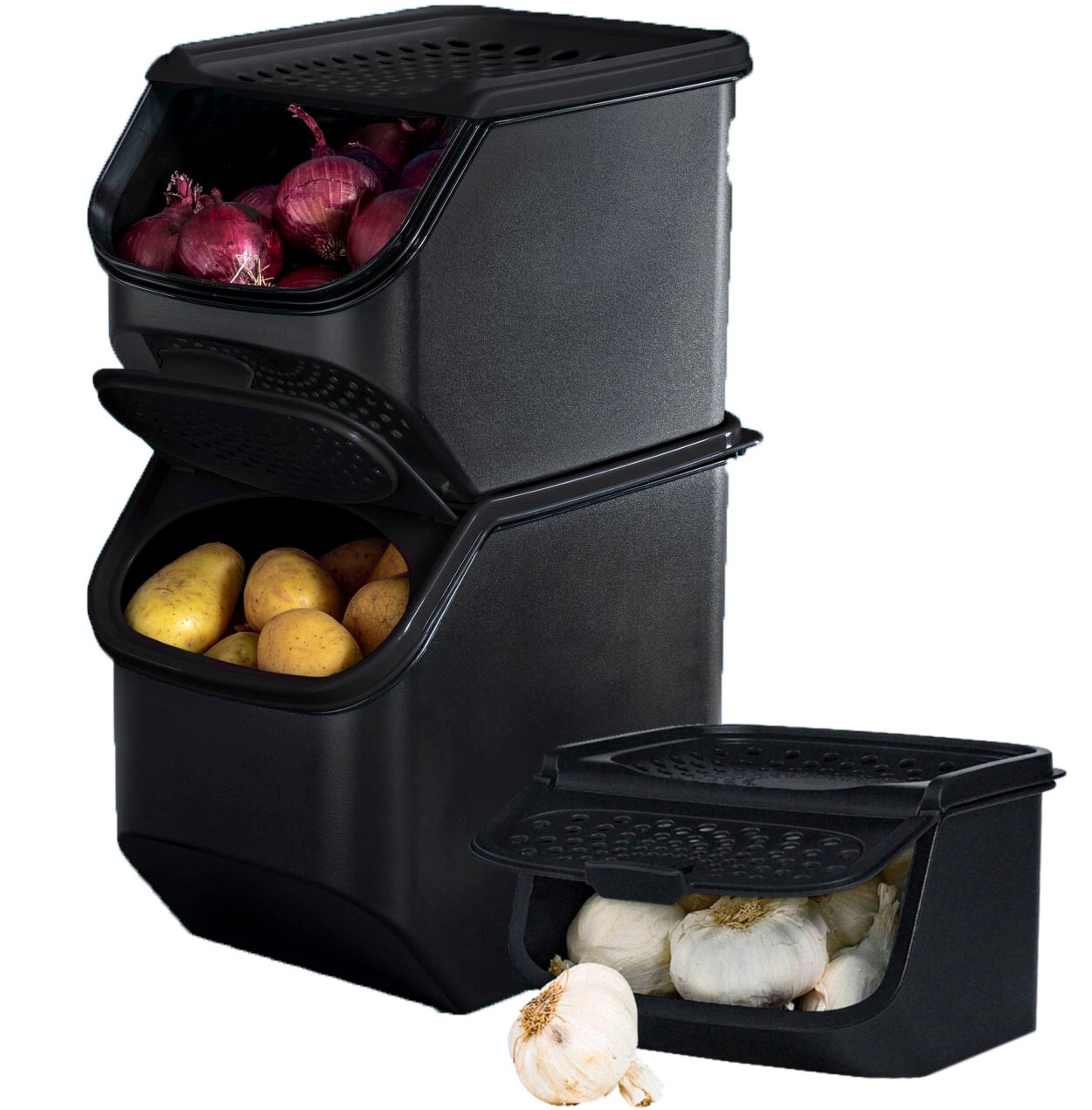 TUPPERWARE Aufbewahrungssystem "Tupperware, PotatoSmart 8,3 l + OnionSmart günstig online kaufen