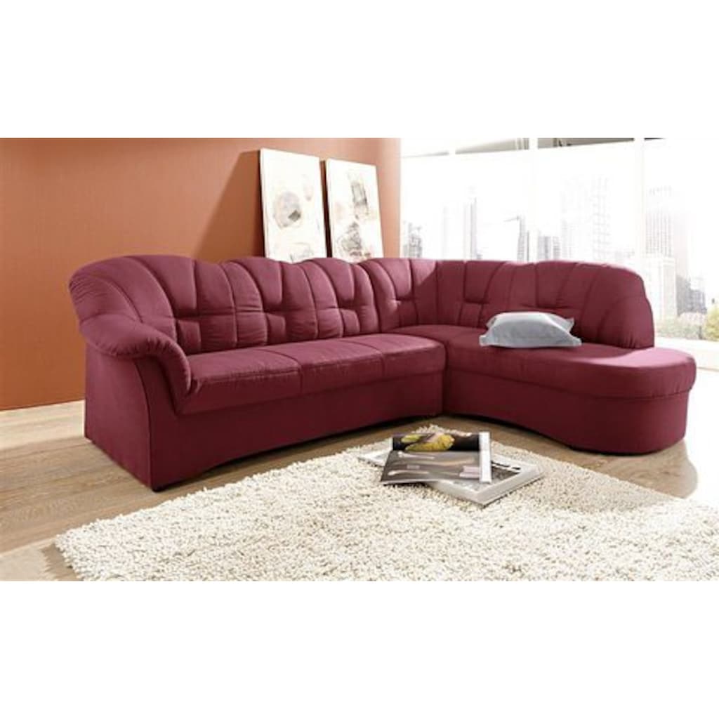 DOMO collection Ecksofa »Papenburg L-Form«