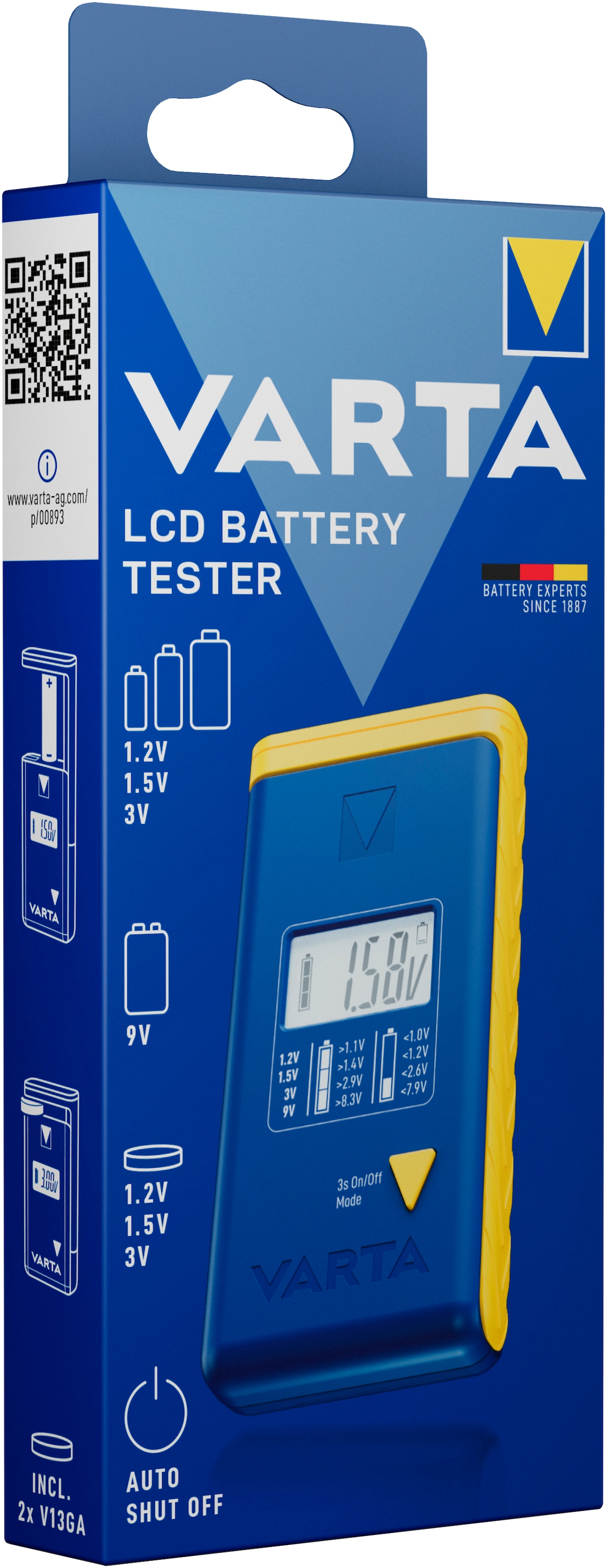 VARTA Batterietester »LCD«