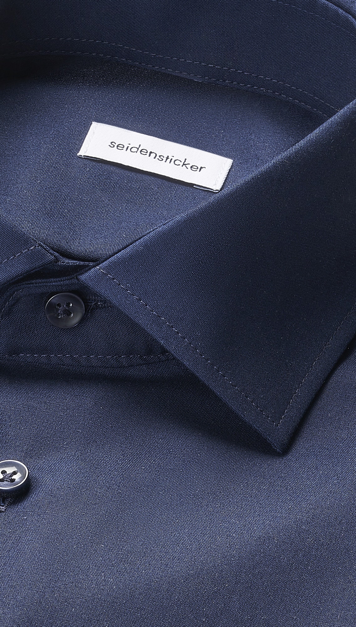 seidensticker Businesshemd »Schwarze Rose« Slim 1/1 Kentkragen Uni