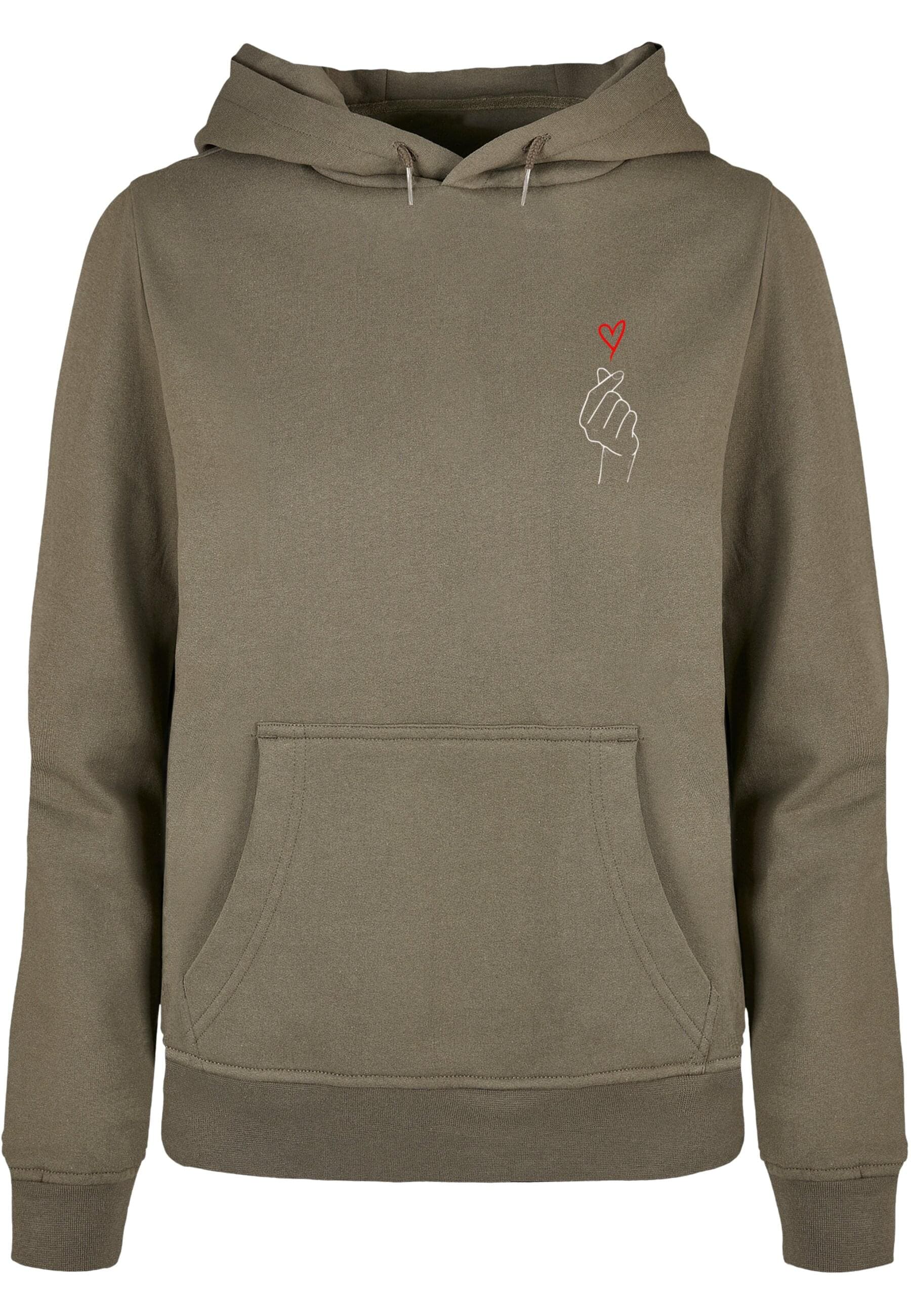 Merchcode Kapuzenpullover "Merchcode Damen Ladies K Heart Basic Hoody" günstig online kaufen