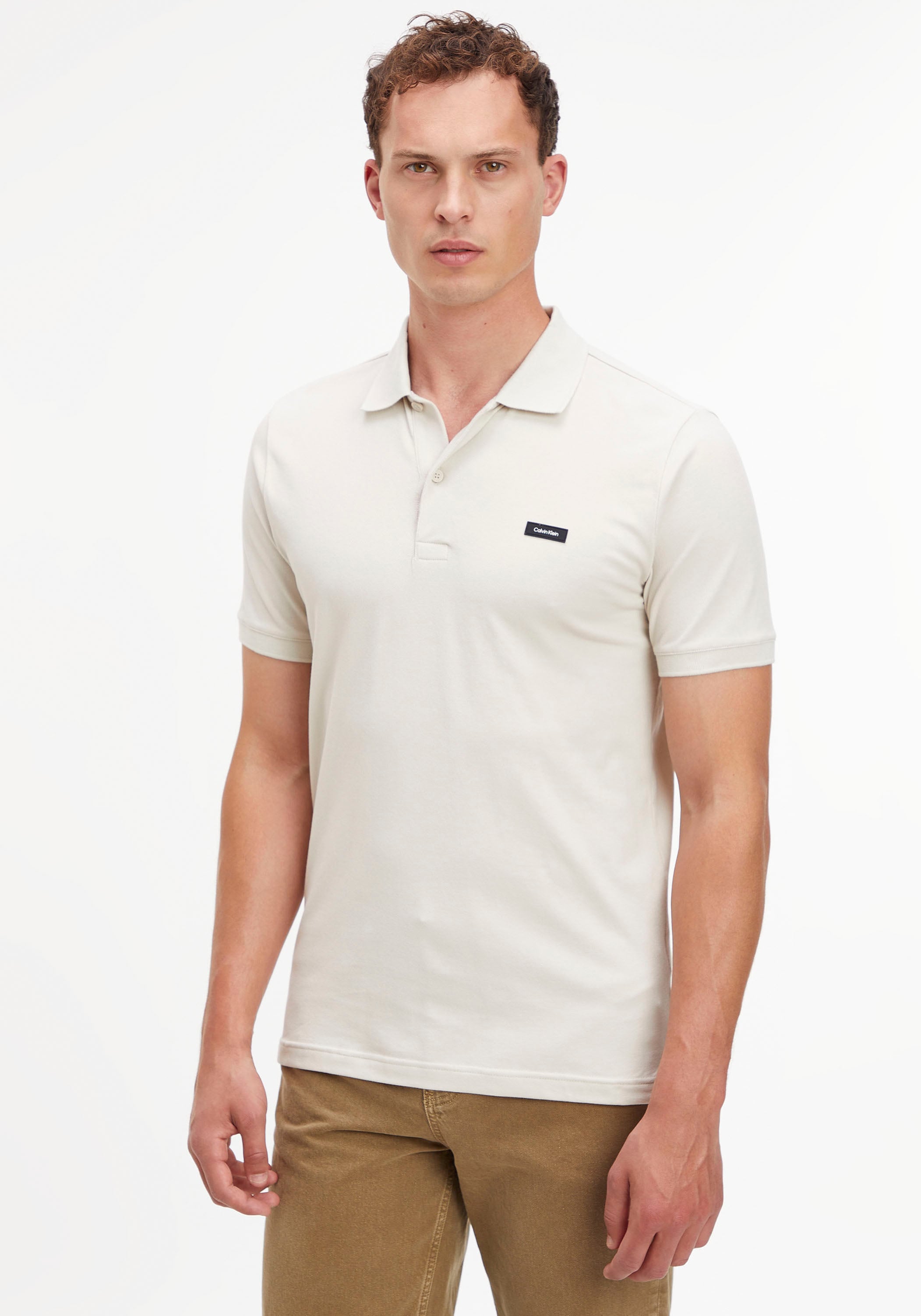 Calvin Klein Poloshirt, mit Calvin Klein Logo auf der Brust ▷ bestellen |  BAUR