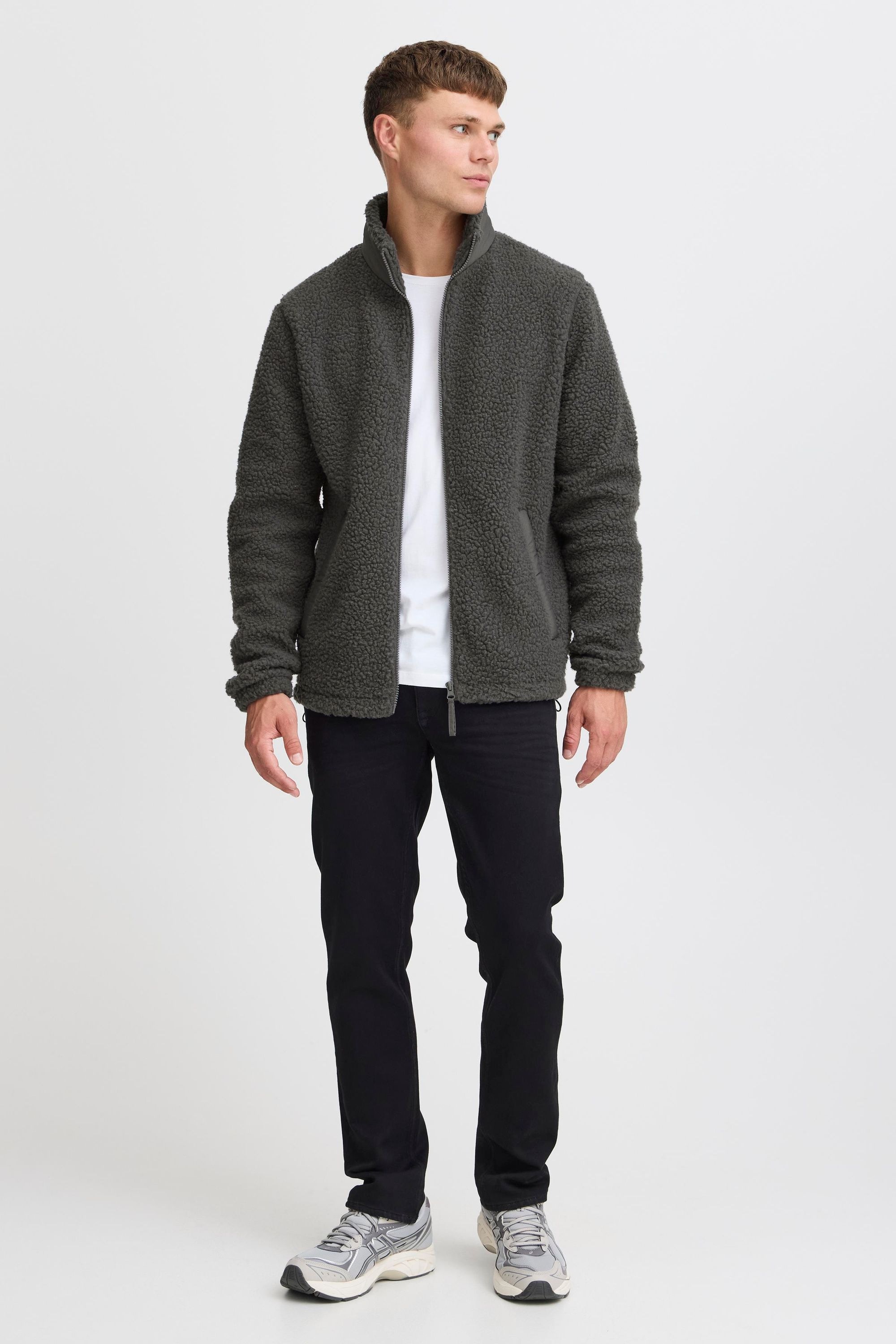 BLEND BHLAURSUS Fleece Jacket Gray XXL 2