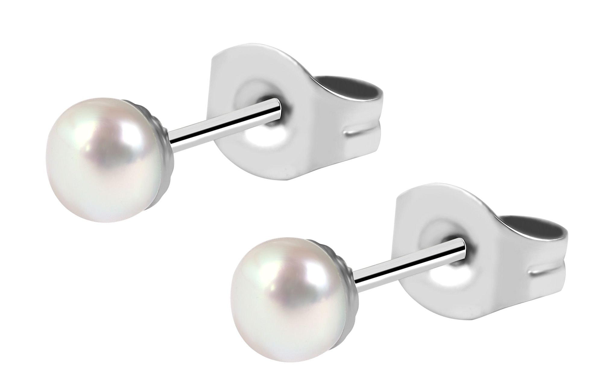 Adelia´s Paar Ohrhänger »Damen Ohrringe – Ohrstecker aus Edelstahl mit Süßwasserperle« Geschenkidee: zeitlos und vielseitig