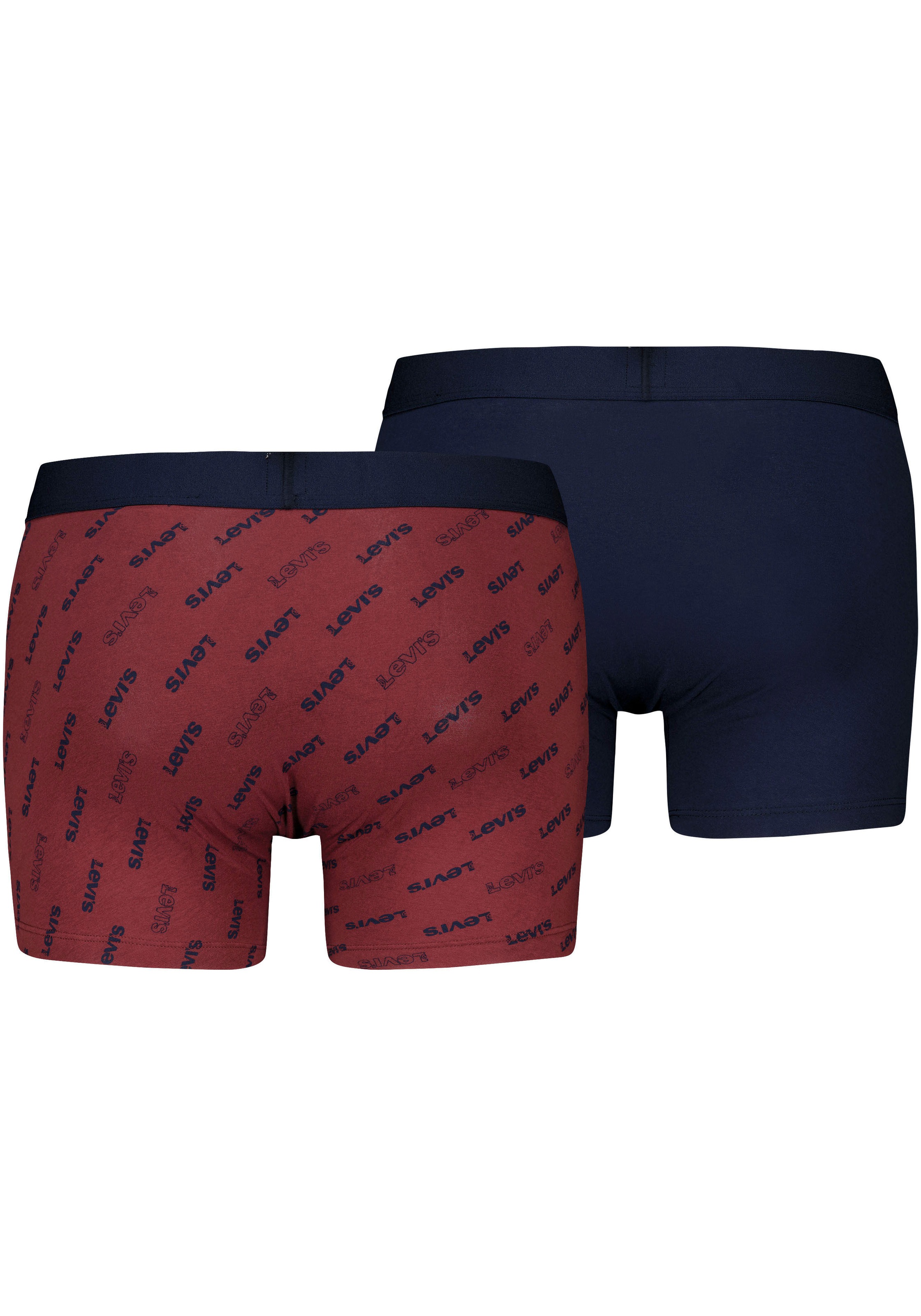 Levi's® Boxershorts »LEVIS MEN LOGO AOP BOXER BRIEF ORG CO 2P«, (2er Pack), mit stilvoller Musterung