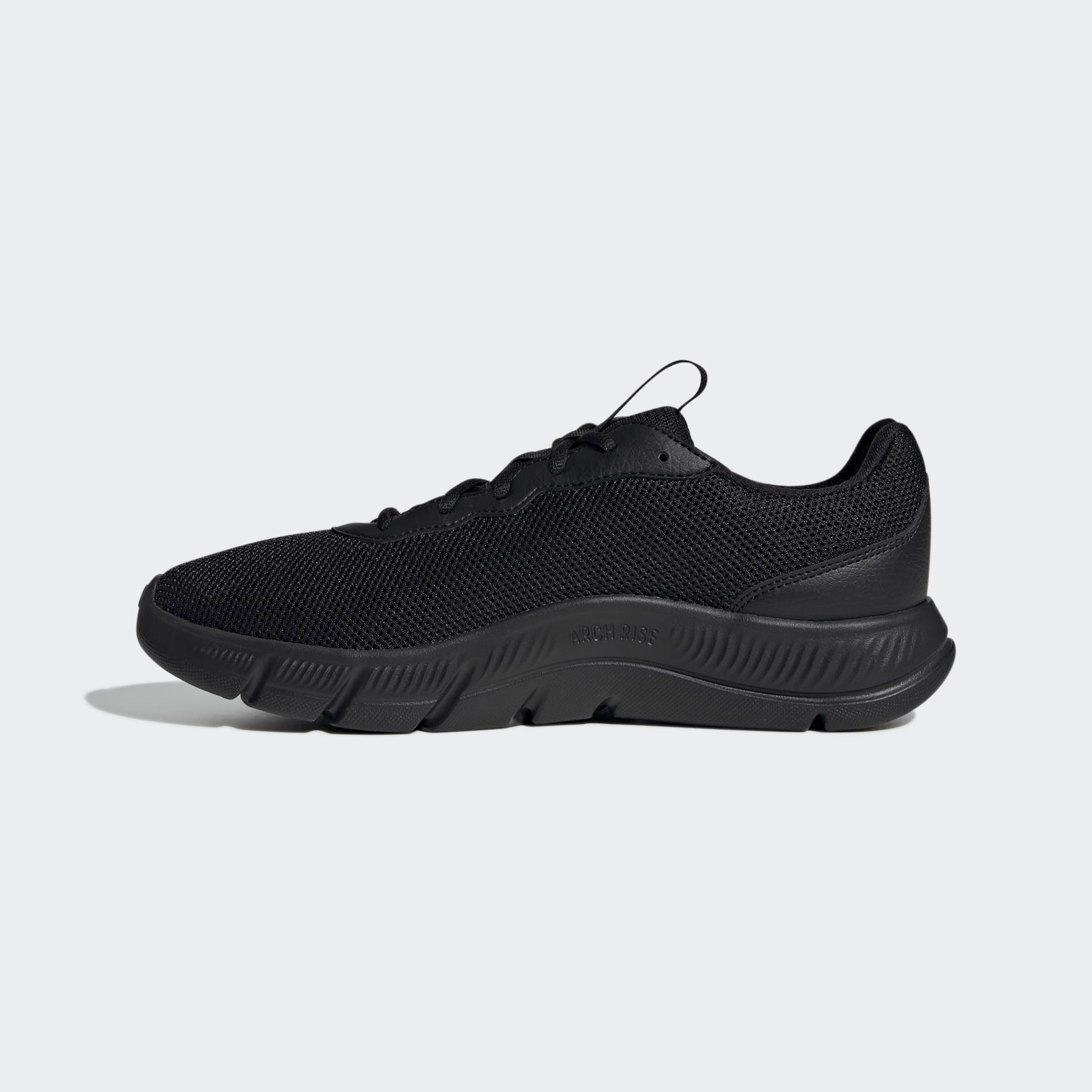 Walkingschuh ADIDAS SPORTSWEAR "CLOUDFOAM FLEX, SCHNÜRSENKEL", Damen, Gr. 47, core schwarz, core schwarz, grau six, Textil, Schuhe Walkingschuh 2
