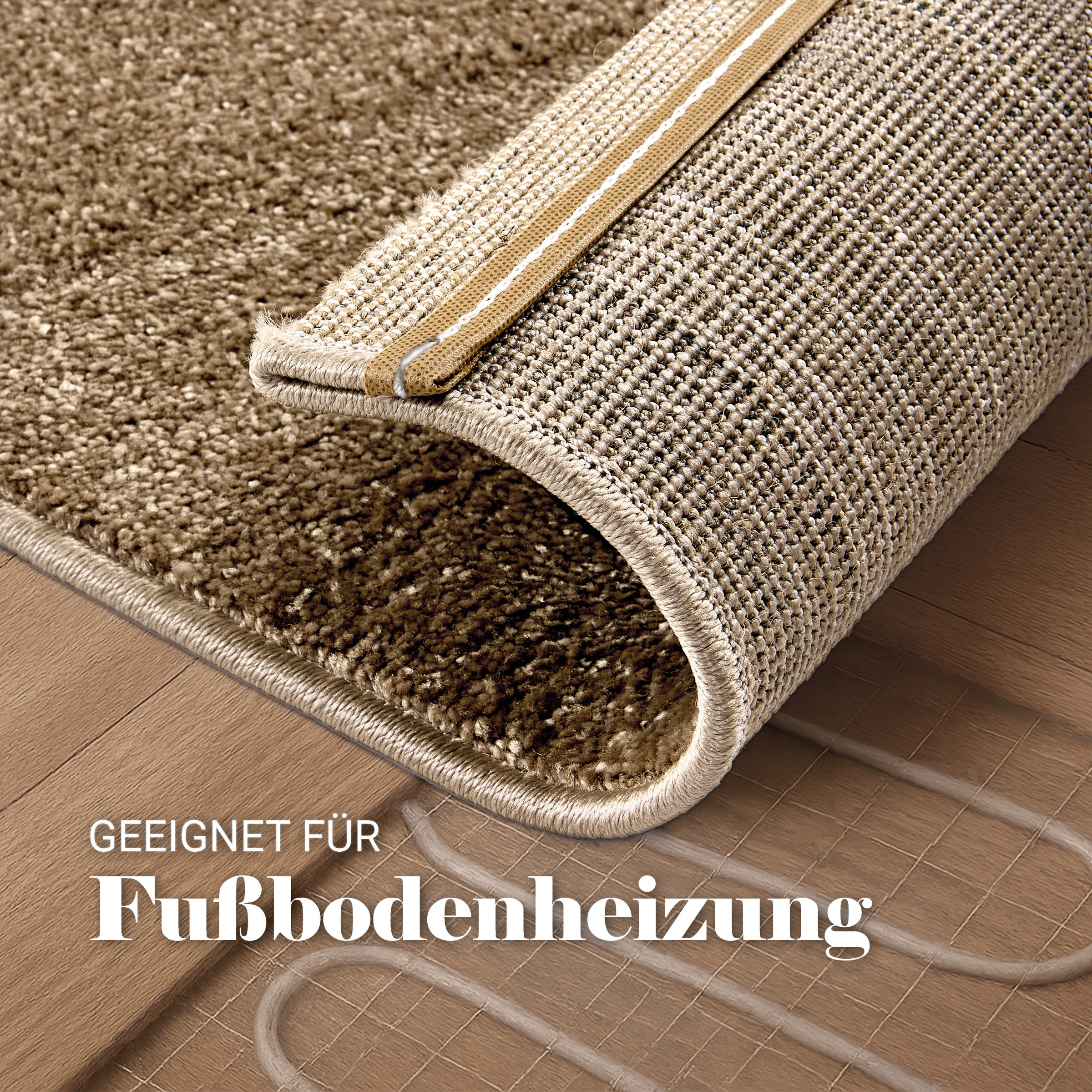 ASTRA Teppich »Sam 250«, rechteckig, 8 mm Höhe, weicher Kurzflor, Wohnzimmer, Schlafzimmer