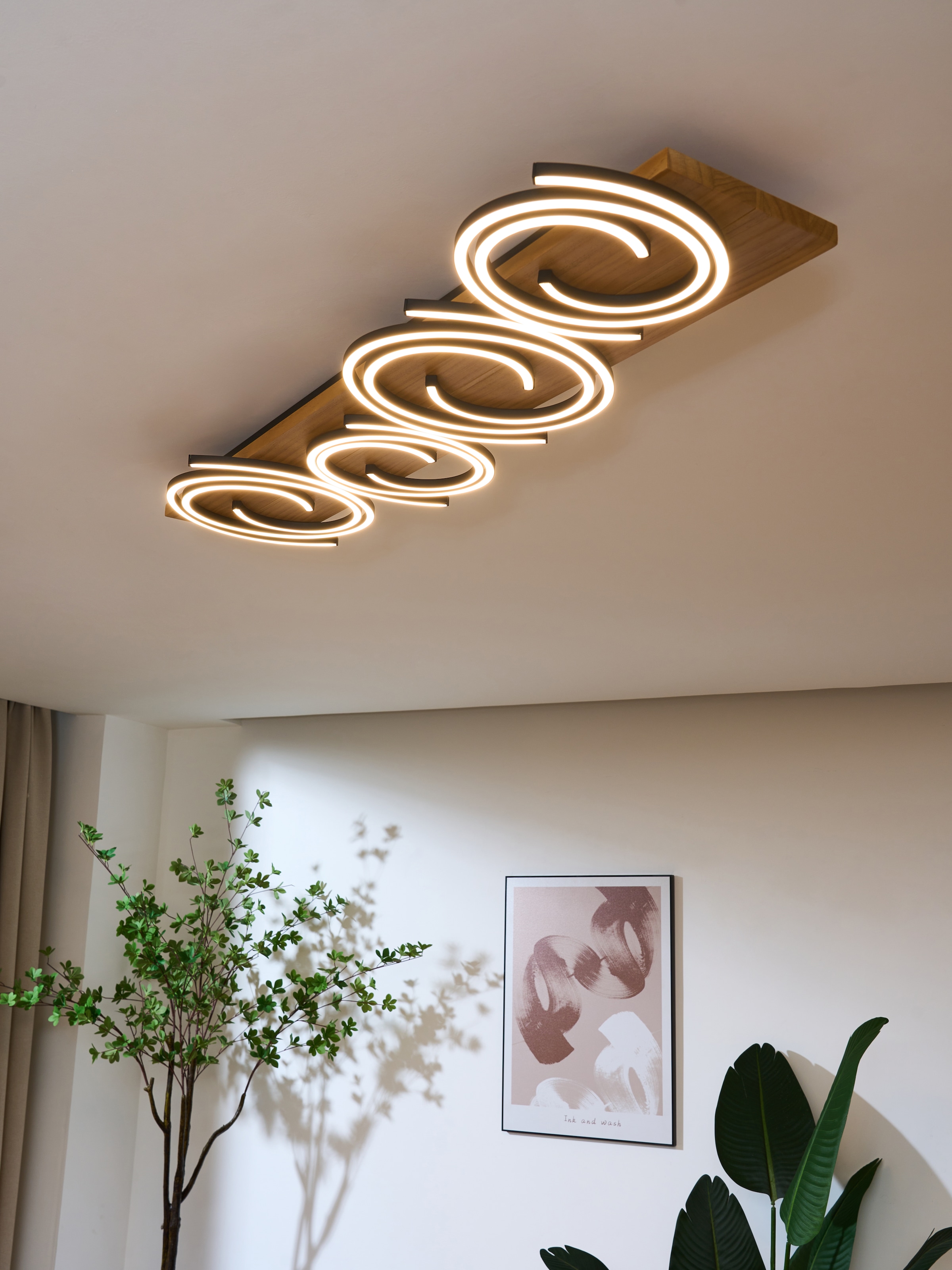 ECO-LIGHT LED Deckenleuchte »LED-Deckenleuchte RIFIA«, 4 flammig, Leuchtmittel LED-Board | LED fest integriert