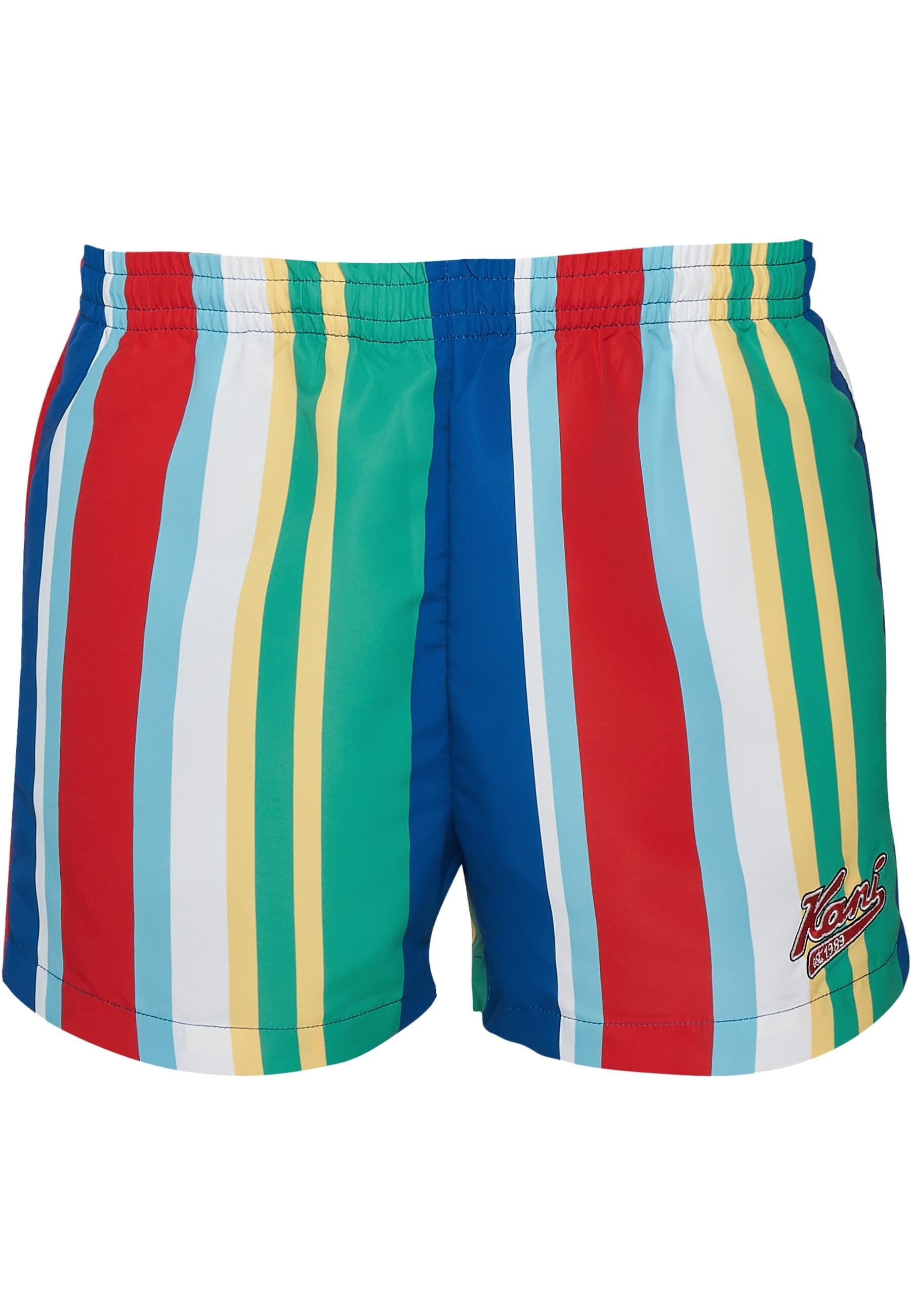 Karl Kani Shorts "Karl Kani Herren KM232-013-1 KK Varsity Striped Boardshor günstig online kaufen