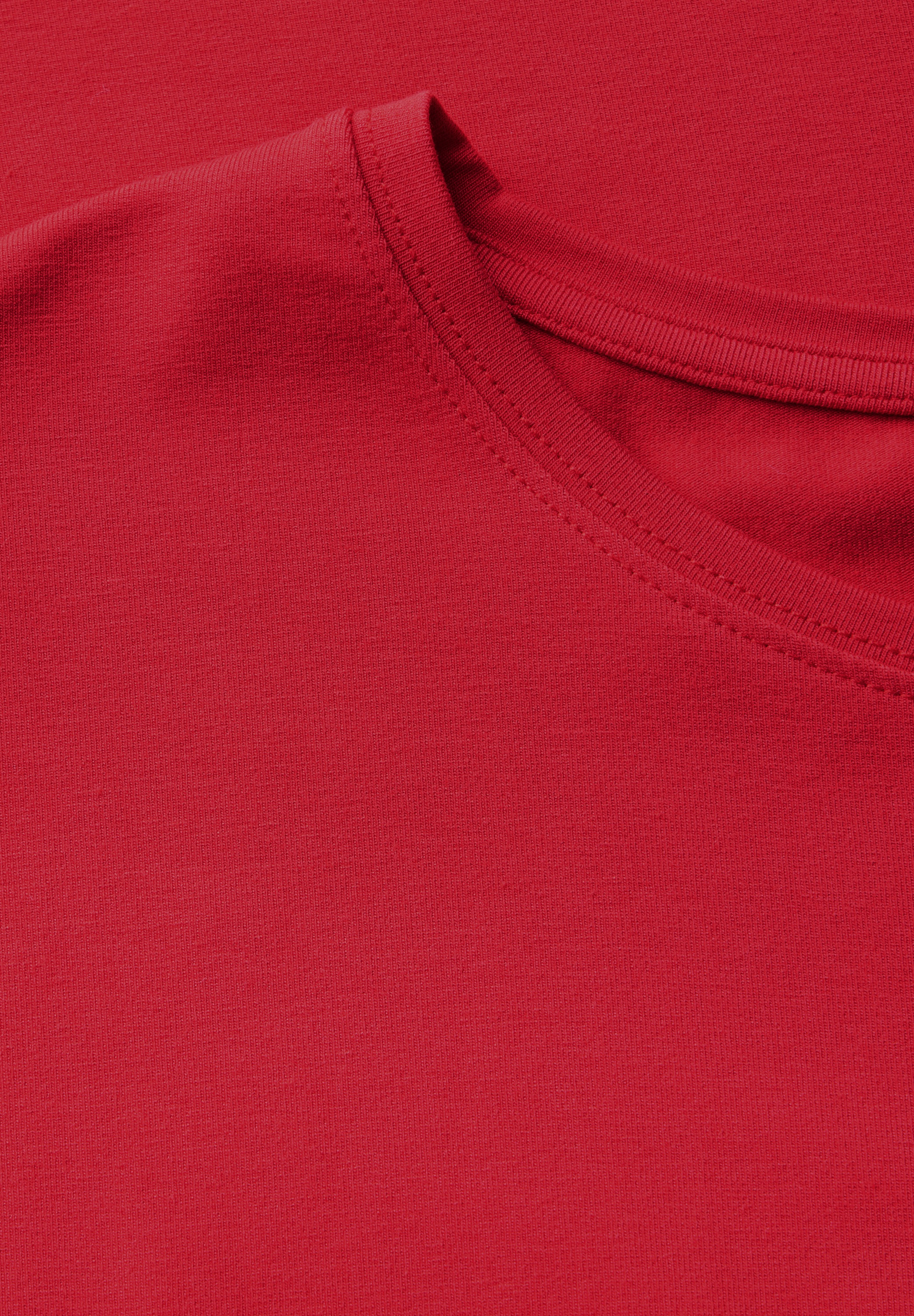 STREET ONE T-Shirt, mit U-Boot-Ausschnitt