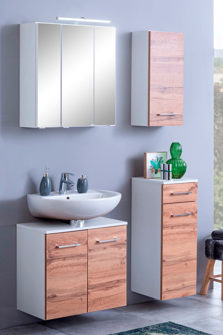 welltime Badmöbel-Set "Avignon" 4 Stk. tlg. günstig online kaufen