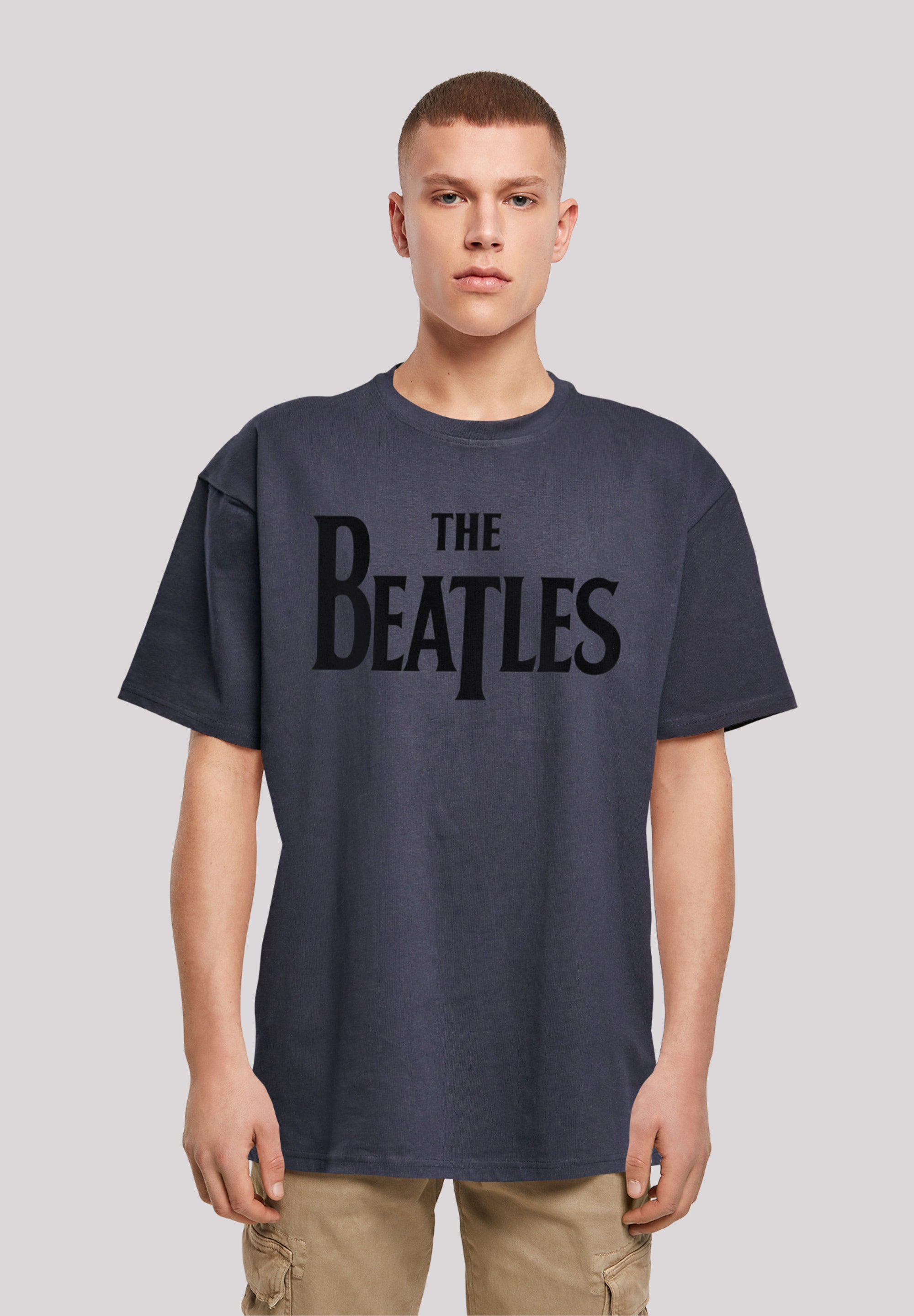 F4NT4STIC T-Shirt »The Beatles Band Drop T Logo Black«, Print ▷ kaufen |  BAUR