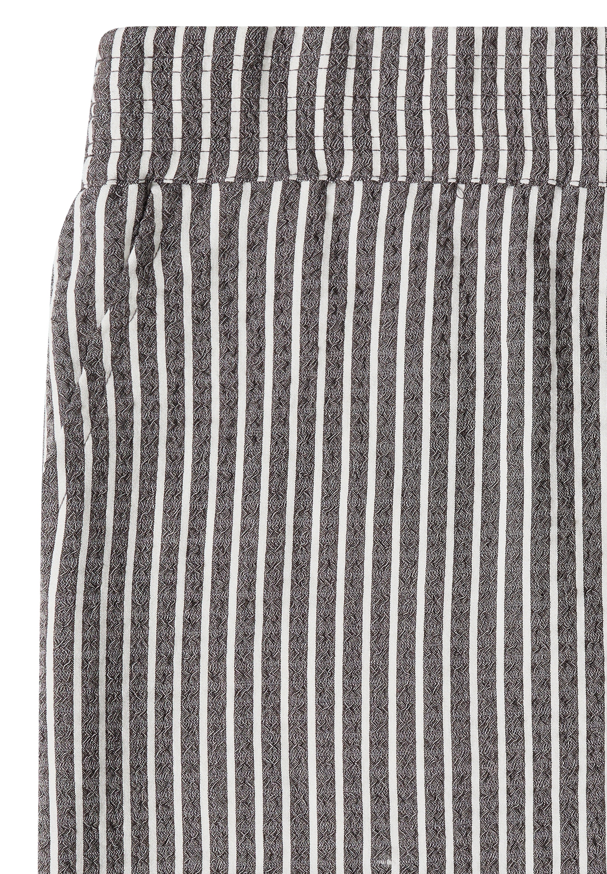 Cecil Minirock mit gestreiftem Seersucker-Look