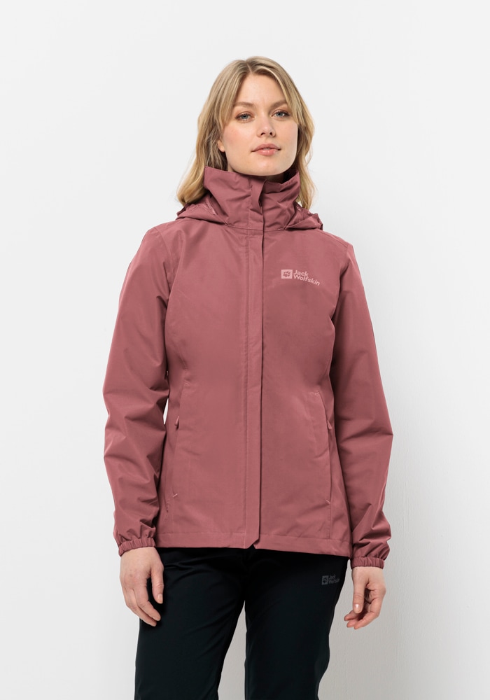 Jack Wolfskin Outdoorjacke »STORMY POINT 2L JKT W«, mit Kapuze