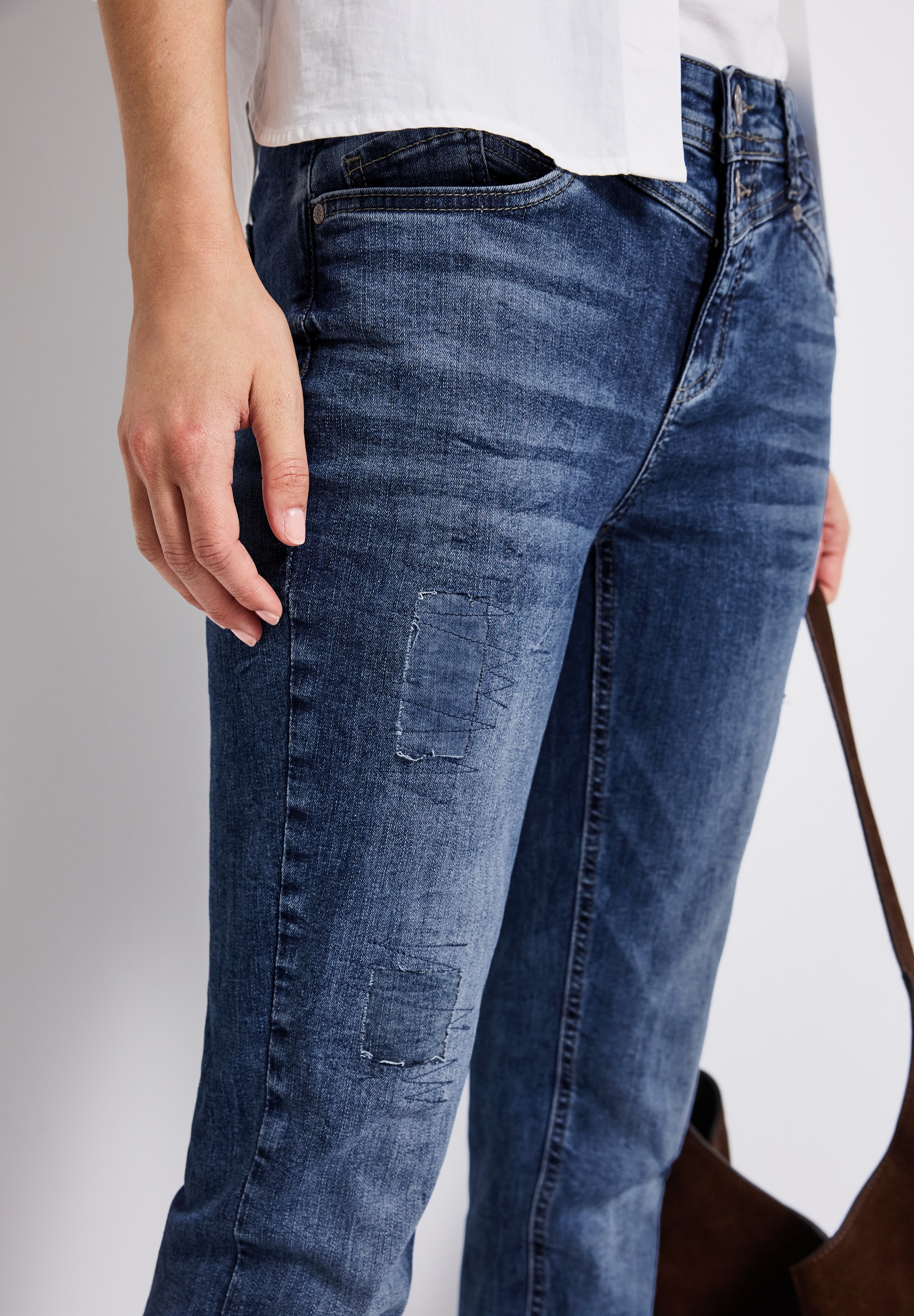 STREET ONE Regular-fit-Jeans »Style Jane«, im Five-Pocket Style