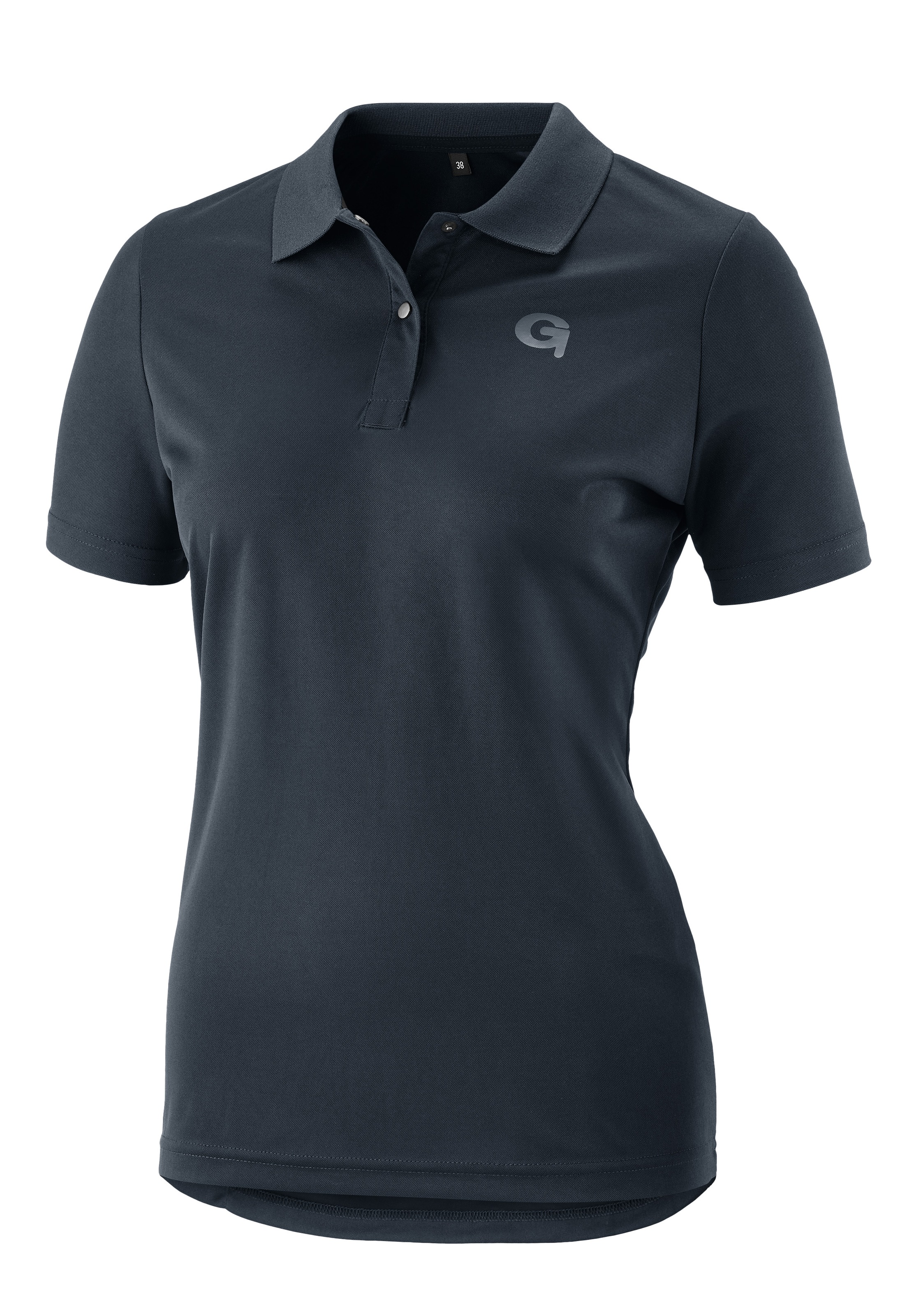 Gonso Radtrikot »Pederoa«, Damen Radshirt, Polo-Shirt mit Spitzkragen, mit Rückentasche