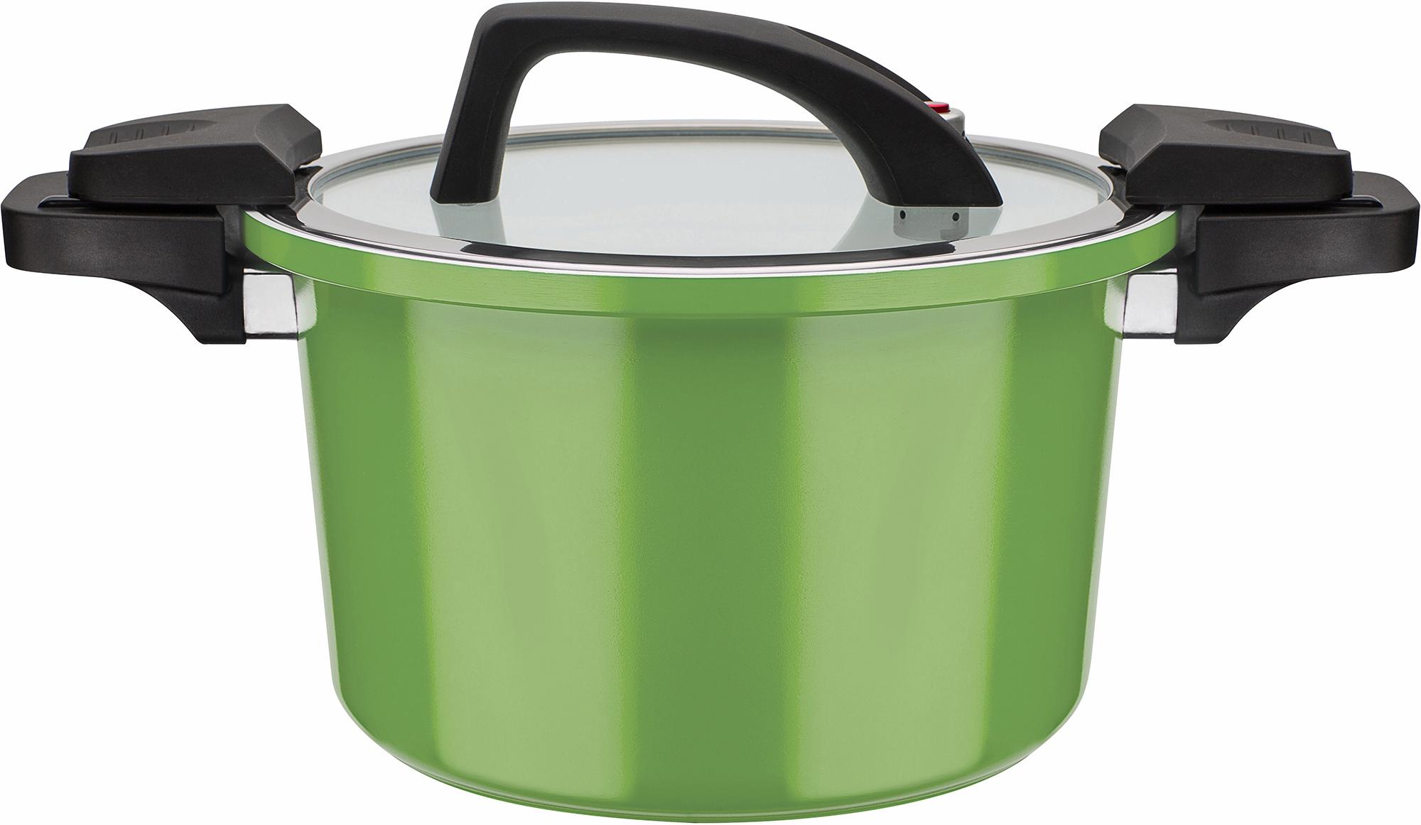 GSW Dampfgartopf "Ceramica green" 1 Stk. tlg. Aluminium
