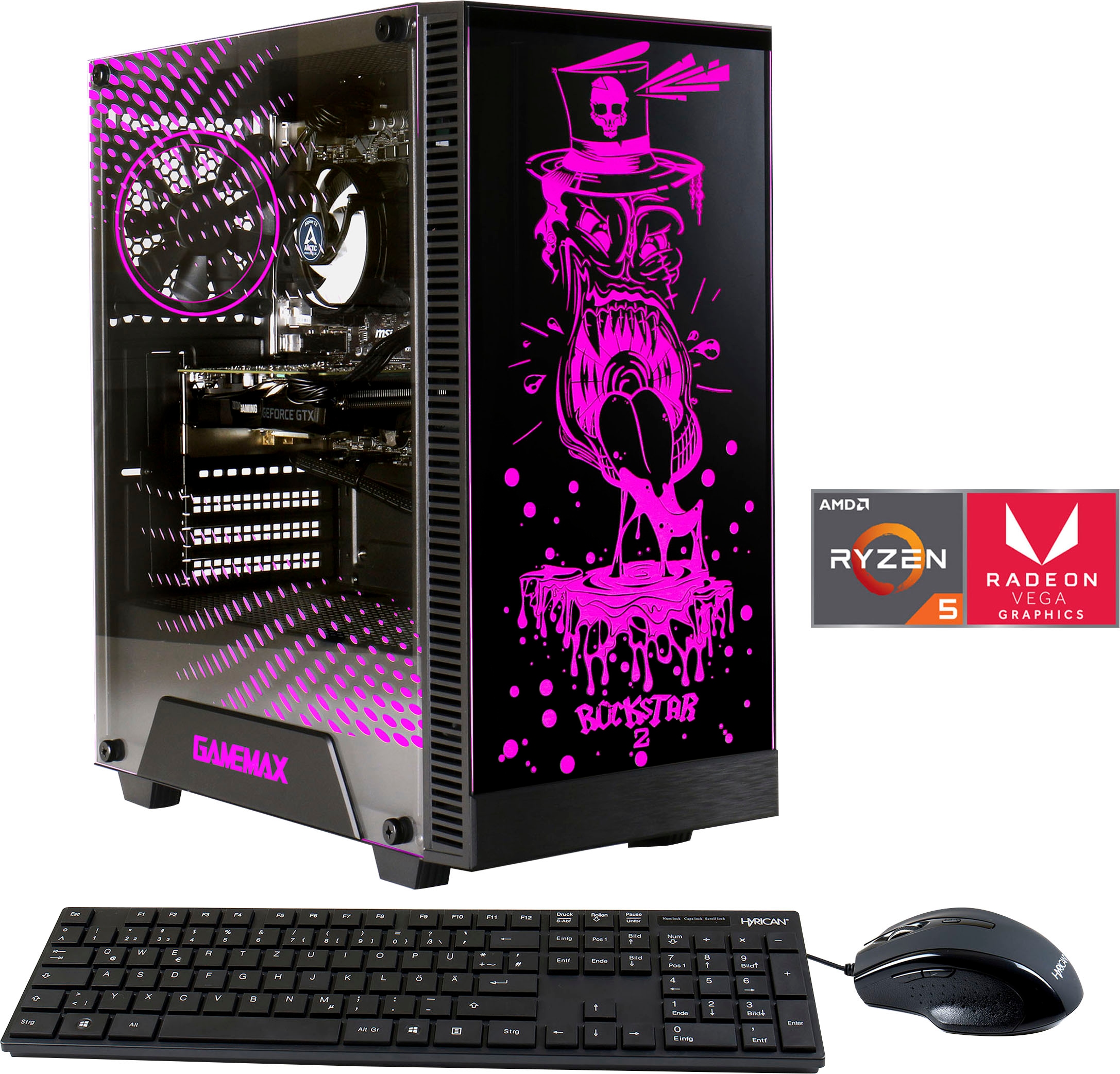 Hyrican Gaming-PC »Rockstar 6545«