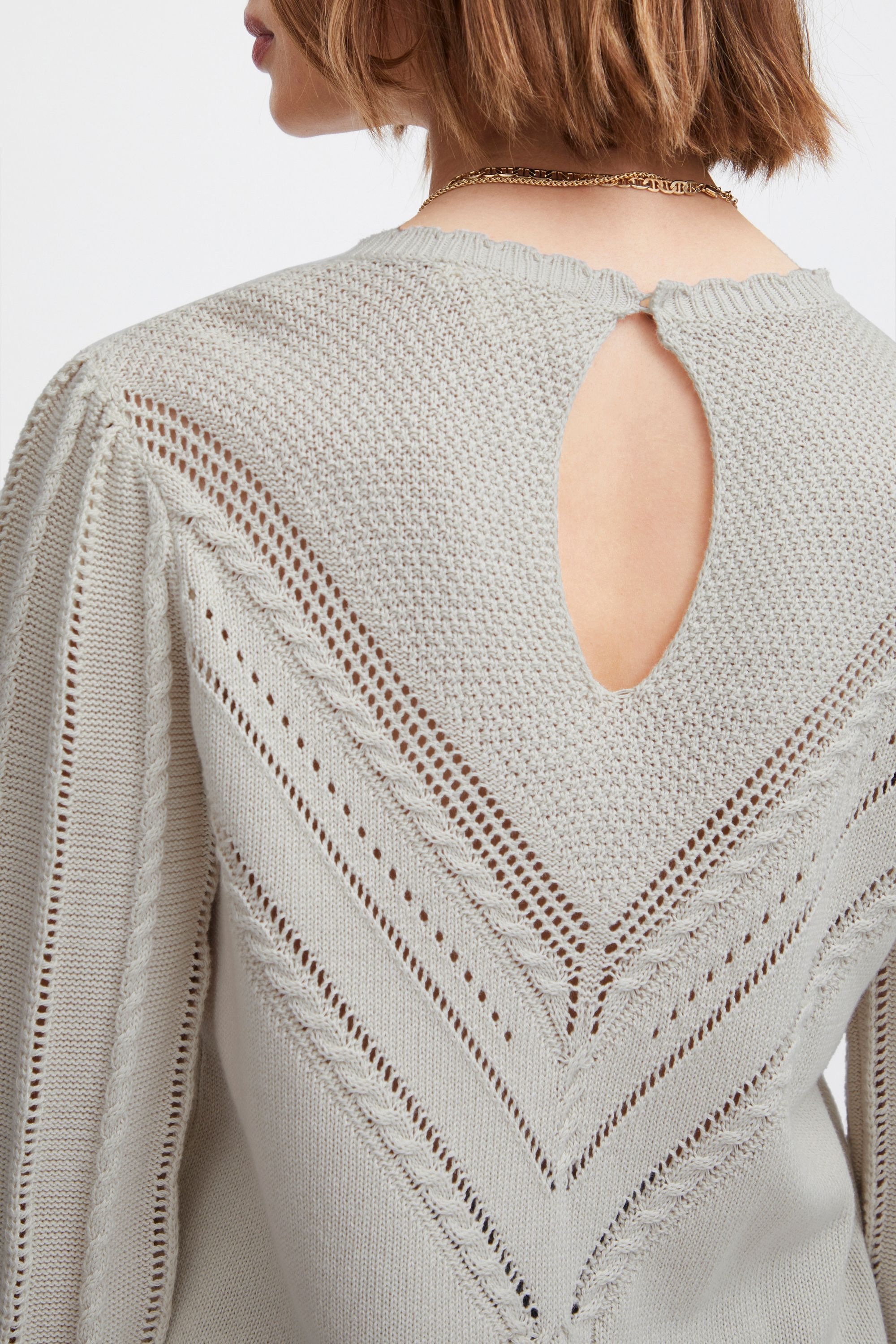 ATELIER RÊVE Strickfleece-Pullover »Strickpullover IRMadele«