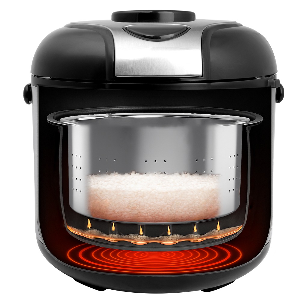 Gastroback Reiskocher »RiceControl low carb & steam 3 L«