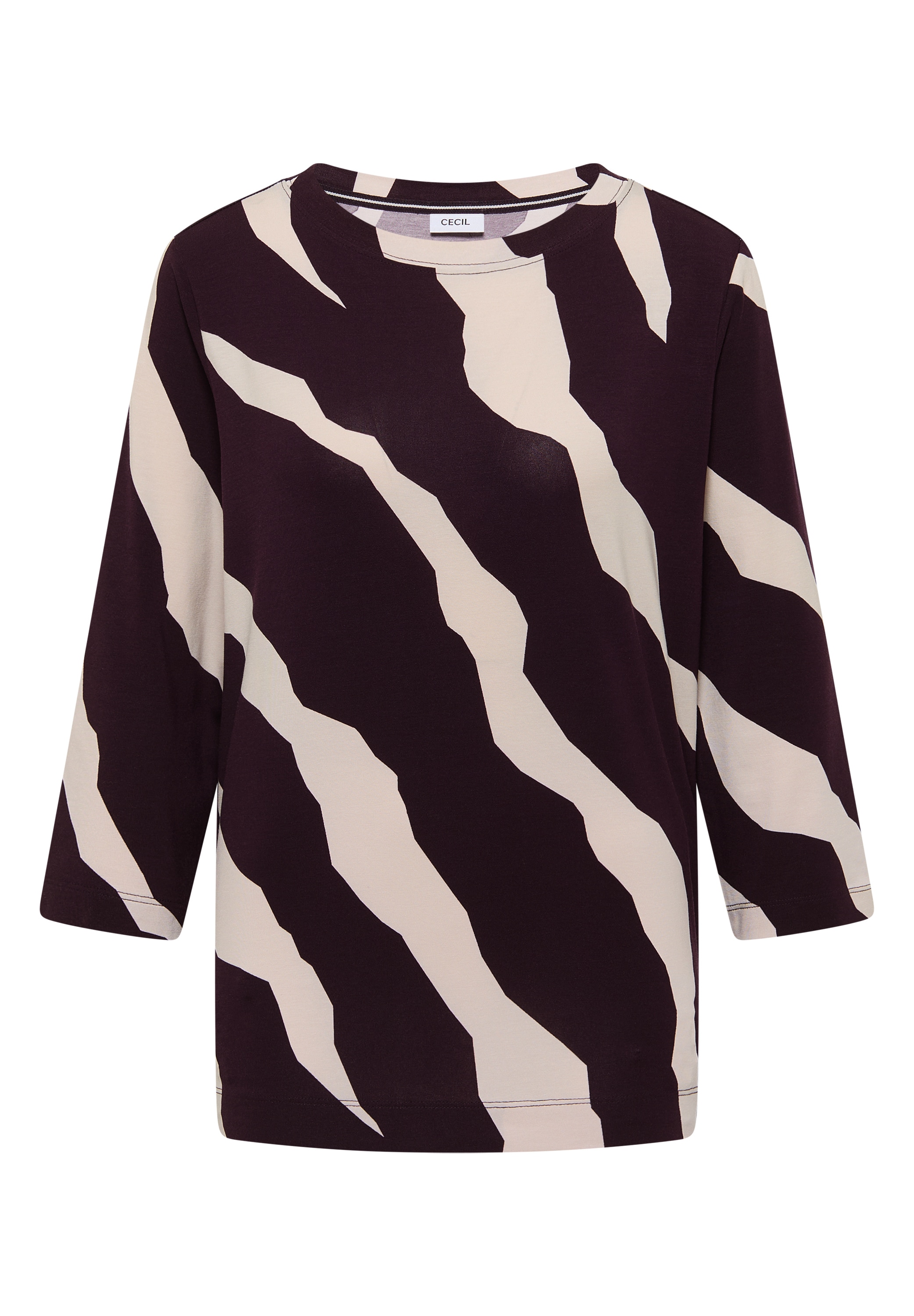 Cecil 3/4-Arm-Shirt mit 3/4 Ärmeln