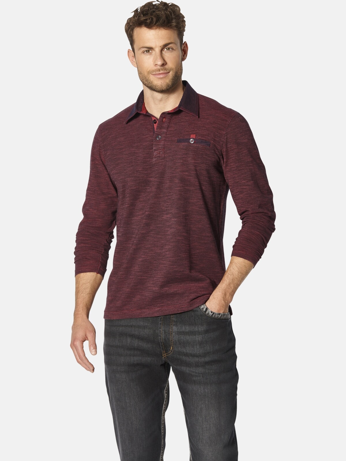 Babista Langarm-Poloshirt "Langarm-Poloshirt ZUPATERRI" 1 mit seitlich Schl günstig online kaufen